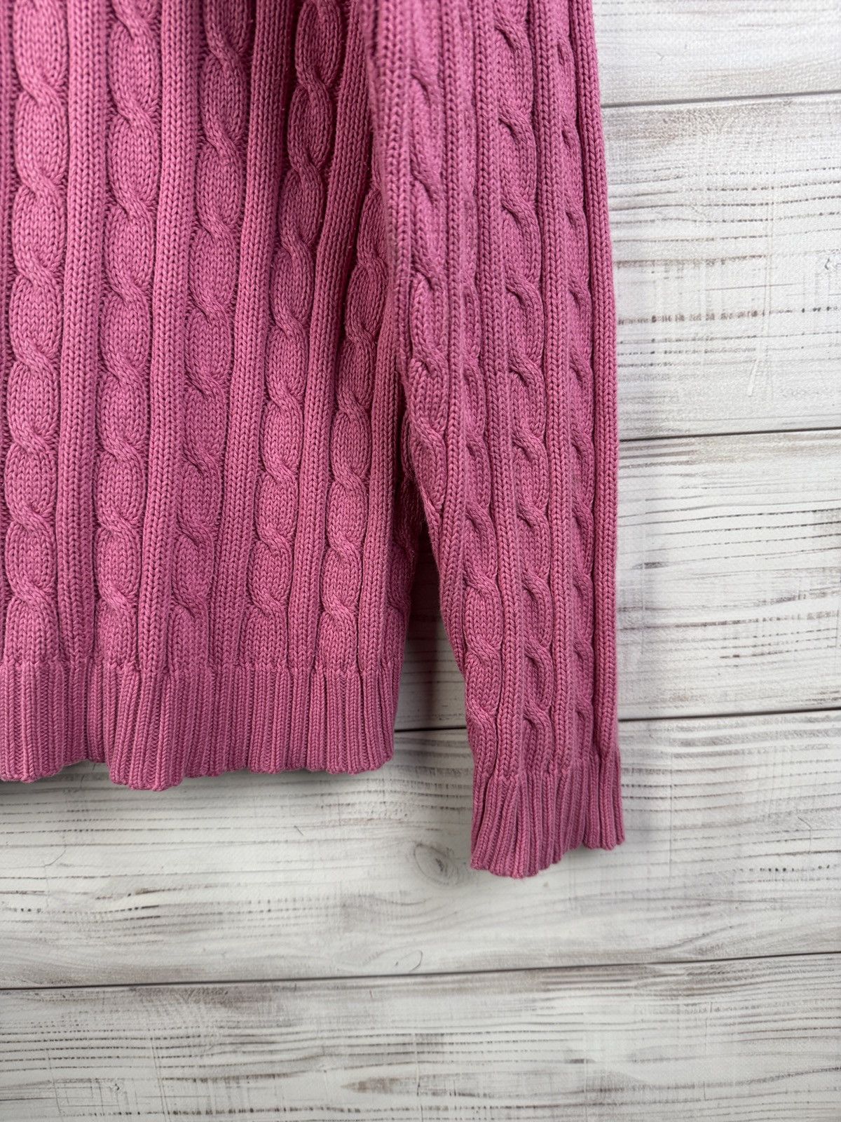 Ralph Lauren Polo Ralph Lauren Kable Knit Sweater Women’s Size L Size L / US 10 / IT 46 - 4 Thumbnail