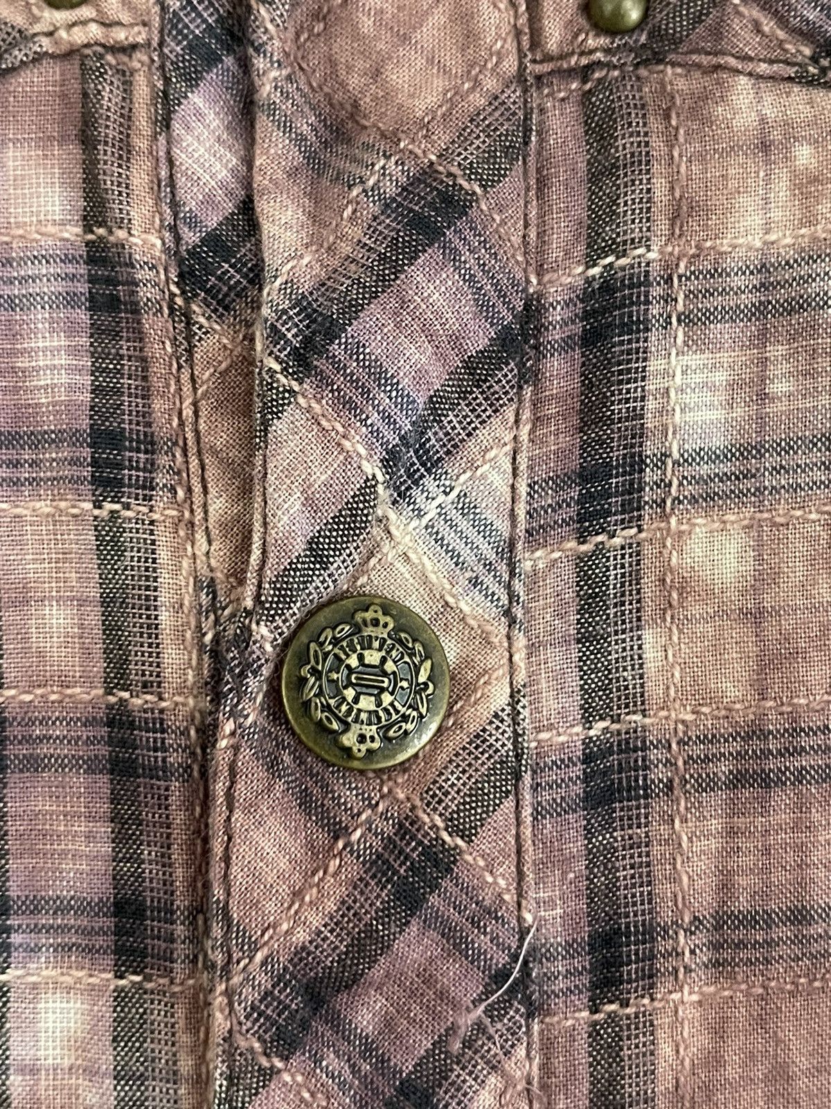 In The Attic In The Attic Western Button Shirt Rivet Tribal Goth Punk Size US L / EU 52-54 / 3 - 5 Thumbnail