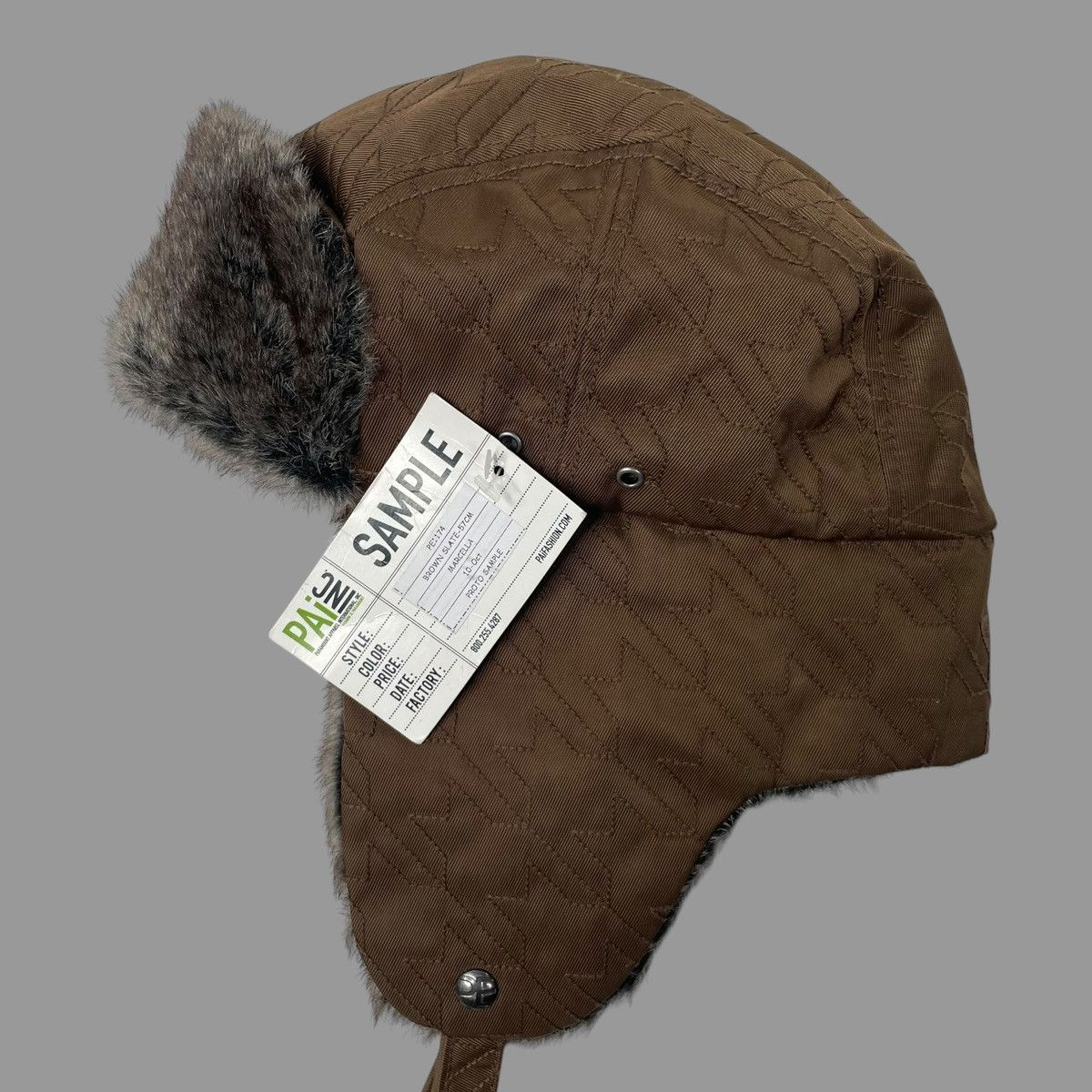 Vintage Vintage Japanese brand sample ushanka hat Size ONE SIZE - 6 Thumbnail