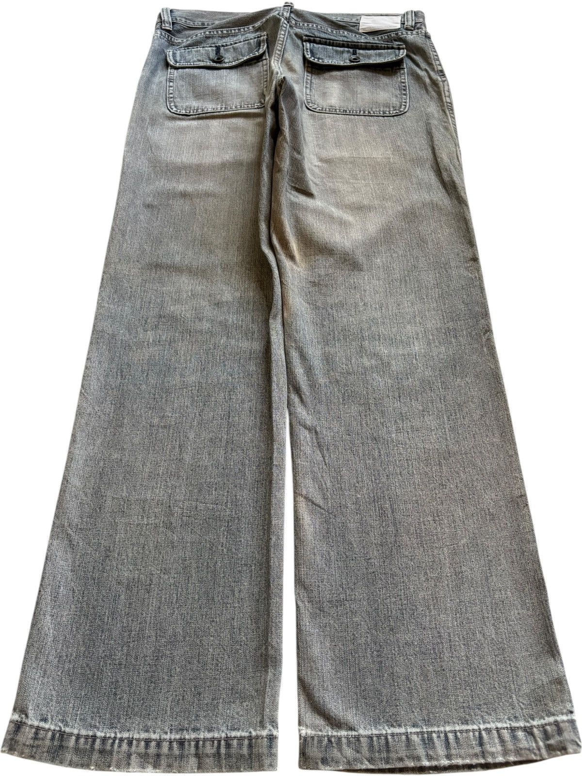Gap Vintage GAP Rusty Mud Wash Loose Baggy Fatigue Jeans Size US 34 / EU 50 - 2 Thumbnail