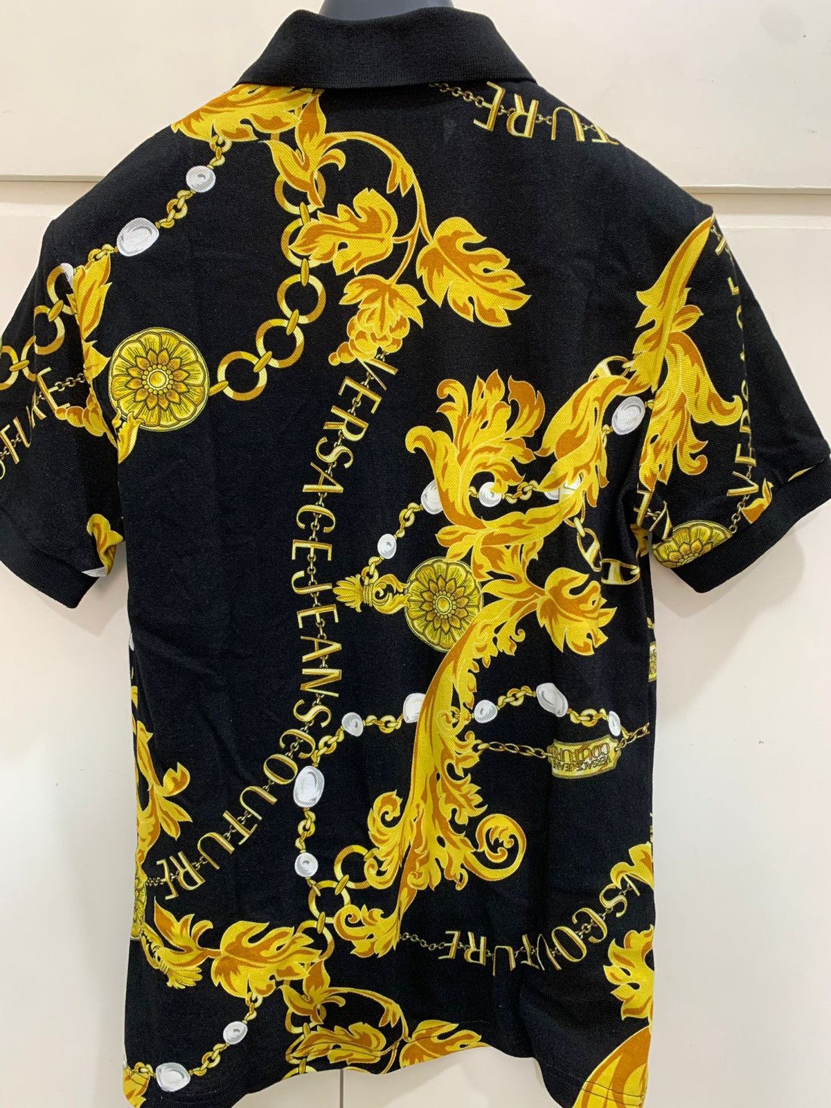 Versace Jeans Couture Print Chain Polo Couture Versace Jeans Culture size S new Size US S / EU 44-46 / 1 - 13 Thumbnail