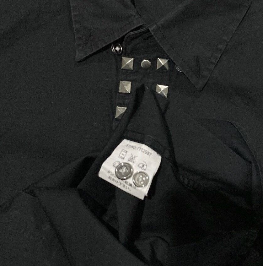 If Six Was Nine 2000s SEMANTIC DESIGN STUDDED BUTTON UP SHIRT Size US M / EU 48-50 / 2 - 6 Thumbnail