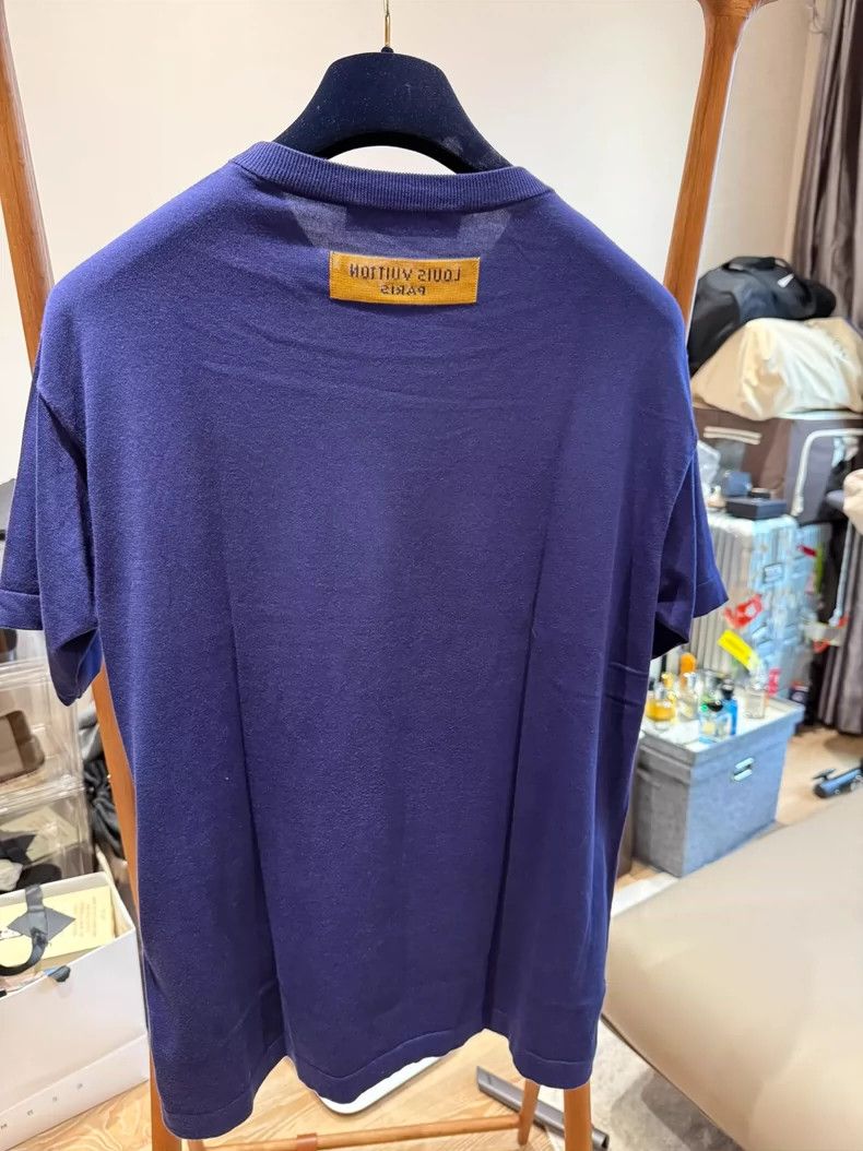 Louis Vuitton Louis Vuitton Knit monogram short sleeve 2502-Nextarrow Size US S / EU 44-46 / 1 - 2 Thumbnail