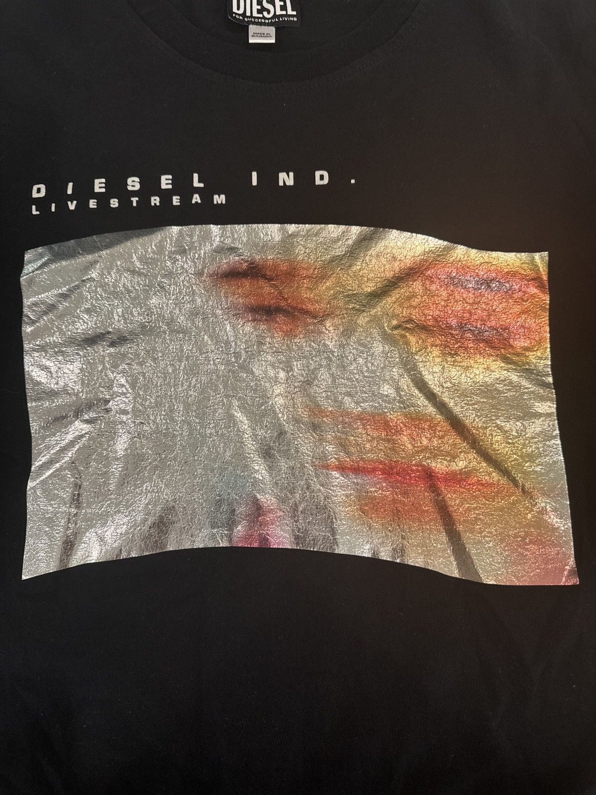 Diesel Diesel Ind. Livestream Tee Size US XL / EU 56 / 4 - 4 Thumbnail