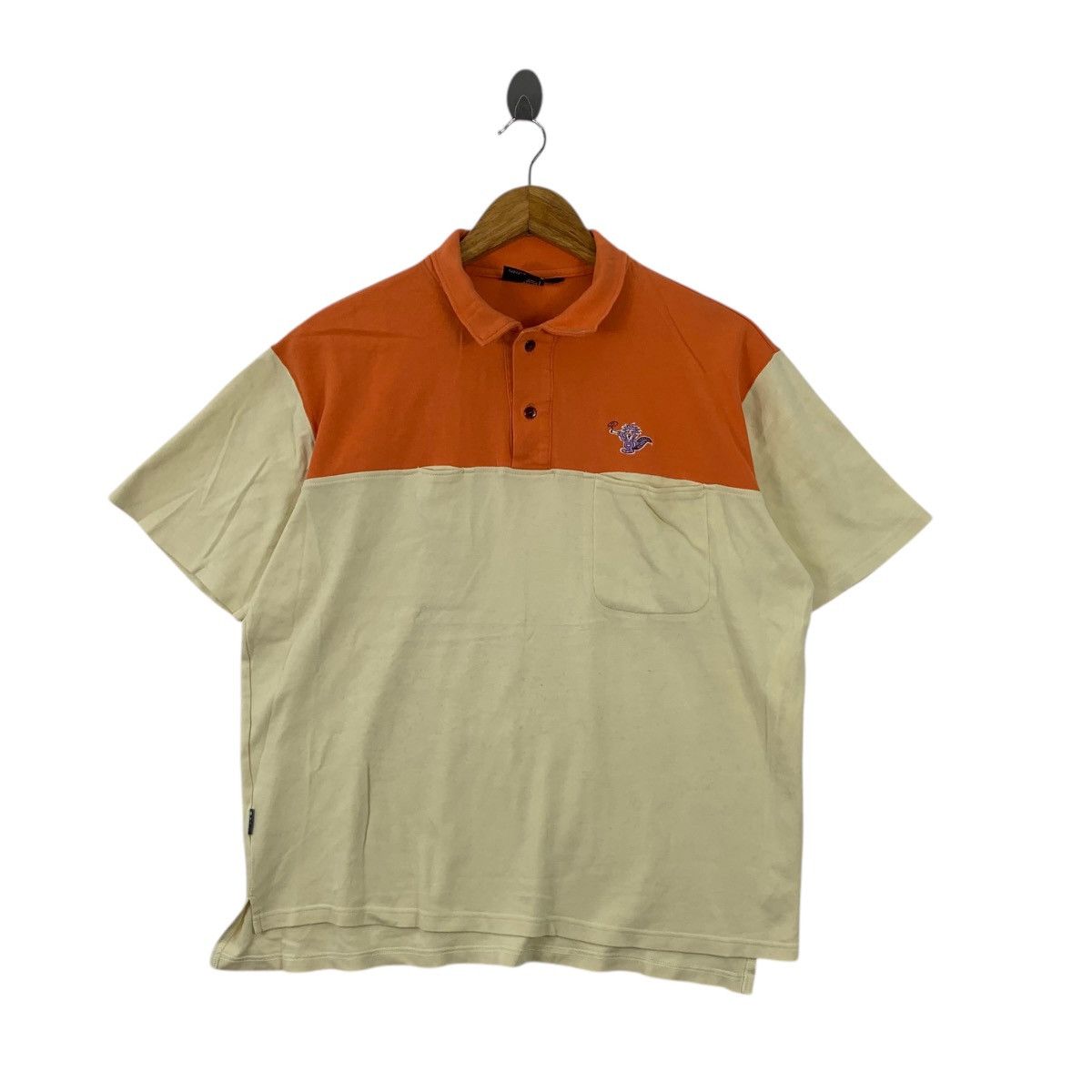Vintage Vintage 90’ DOWN ON THE CORNER Surf Polo Tee Shirt Top Size US L / EU 52-54 / 3 - 1 Thumbnail