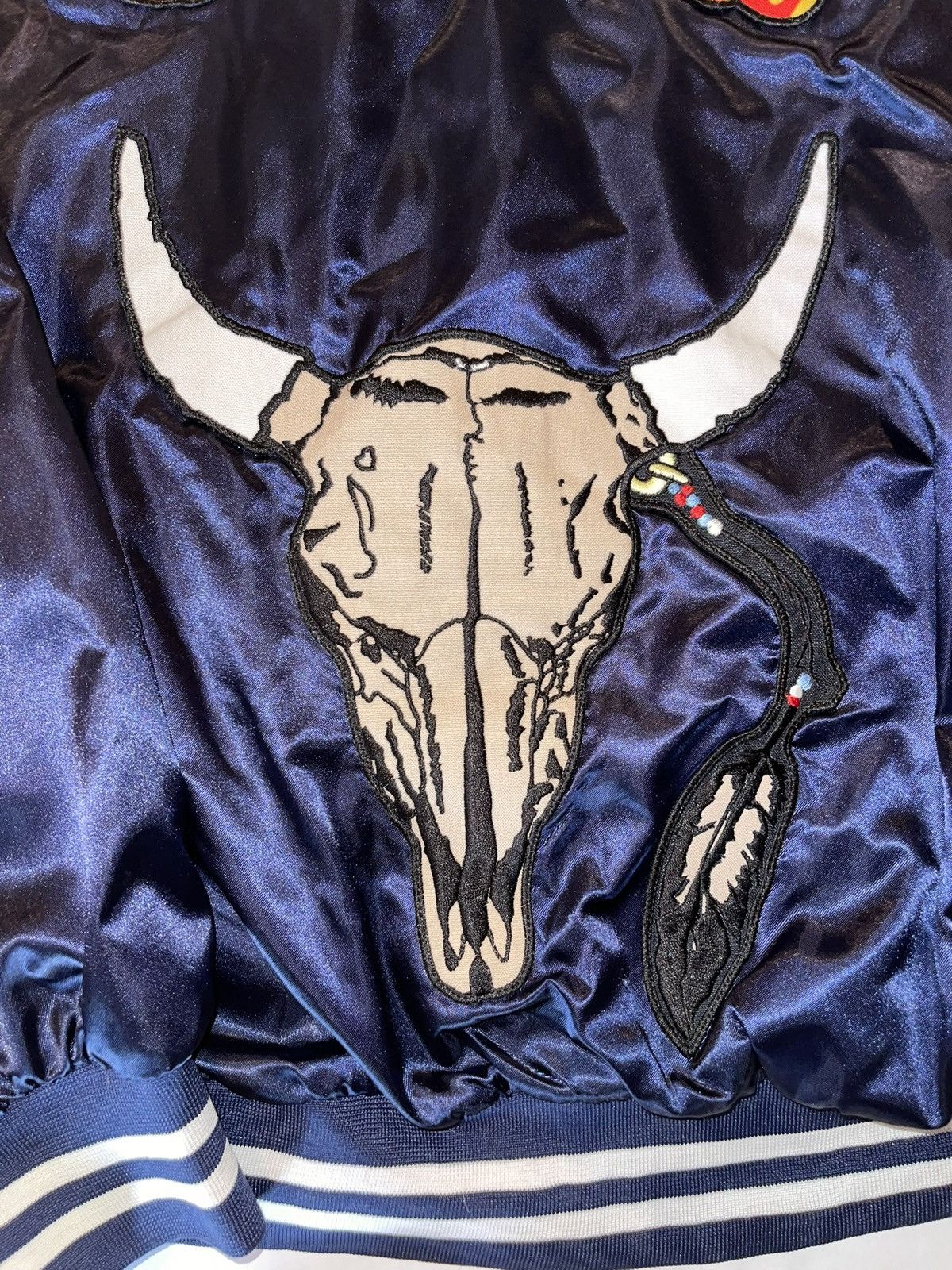 Travis Scott Travis Scott A Team Varsity Jacket Size US XL / EU 56 / 4 - 4 Thumbnail