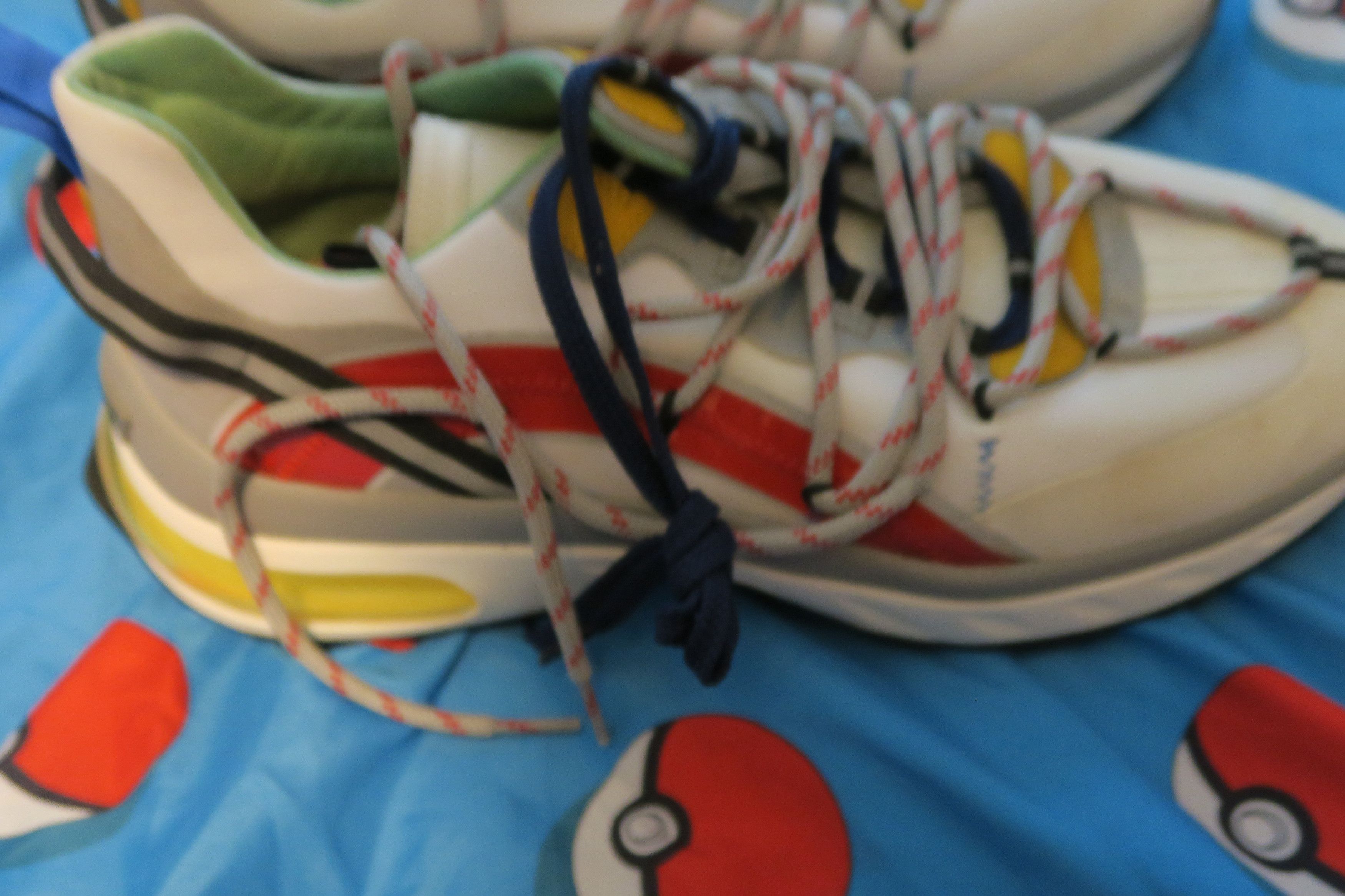 Dsquared2 Dsquared2 Men's Bubble Sneakers White Red Gray Size US 12 / EU 45 - 4 Thumbnail