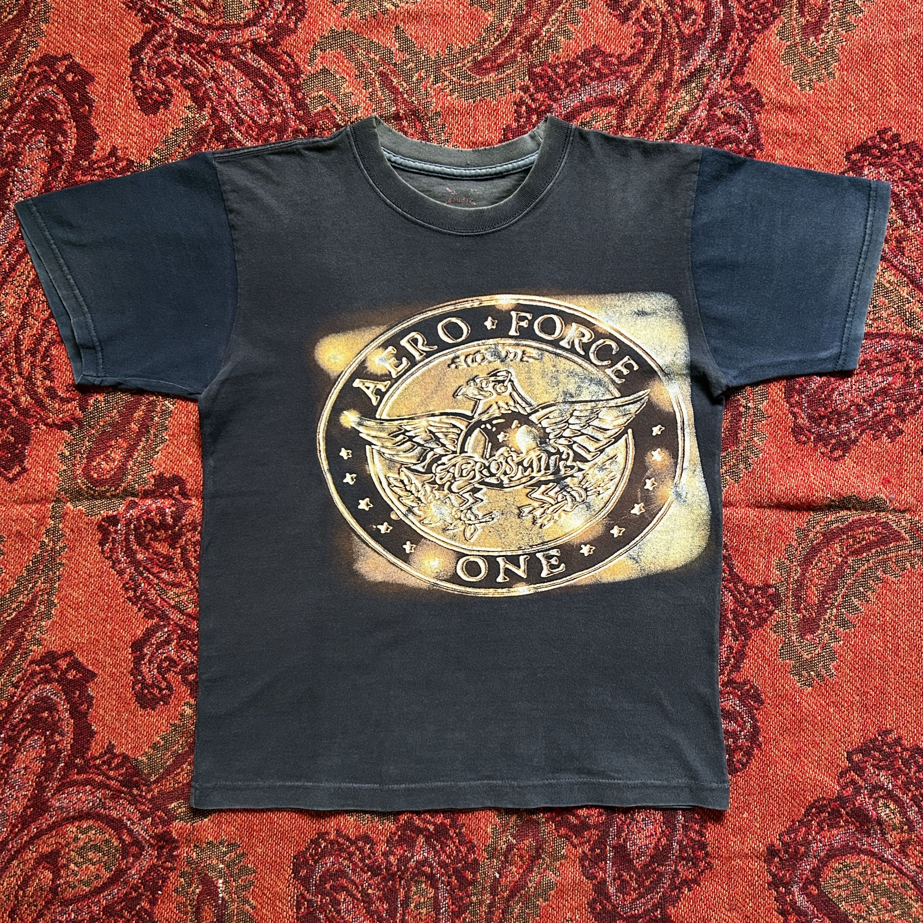 Vintage Vintage 2004 Aero Force One Aerosmith US Tour Tee Size US S / EU 44-46 / 1 - 1 Thumbnail