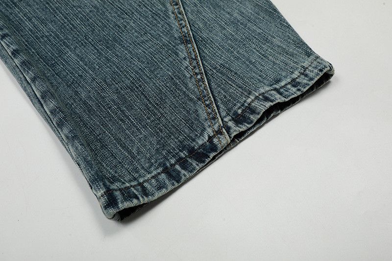 Vintage American retro casual curved jeans for men Size US 32 / EU 48 - 6 Thumbnail