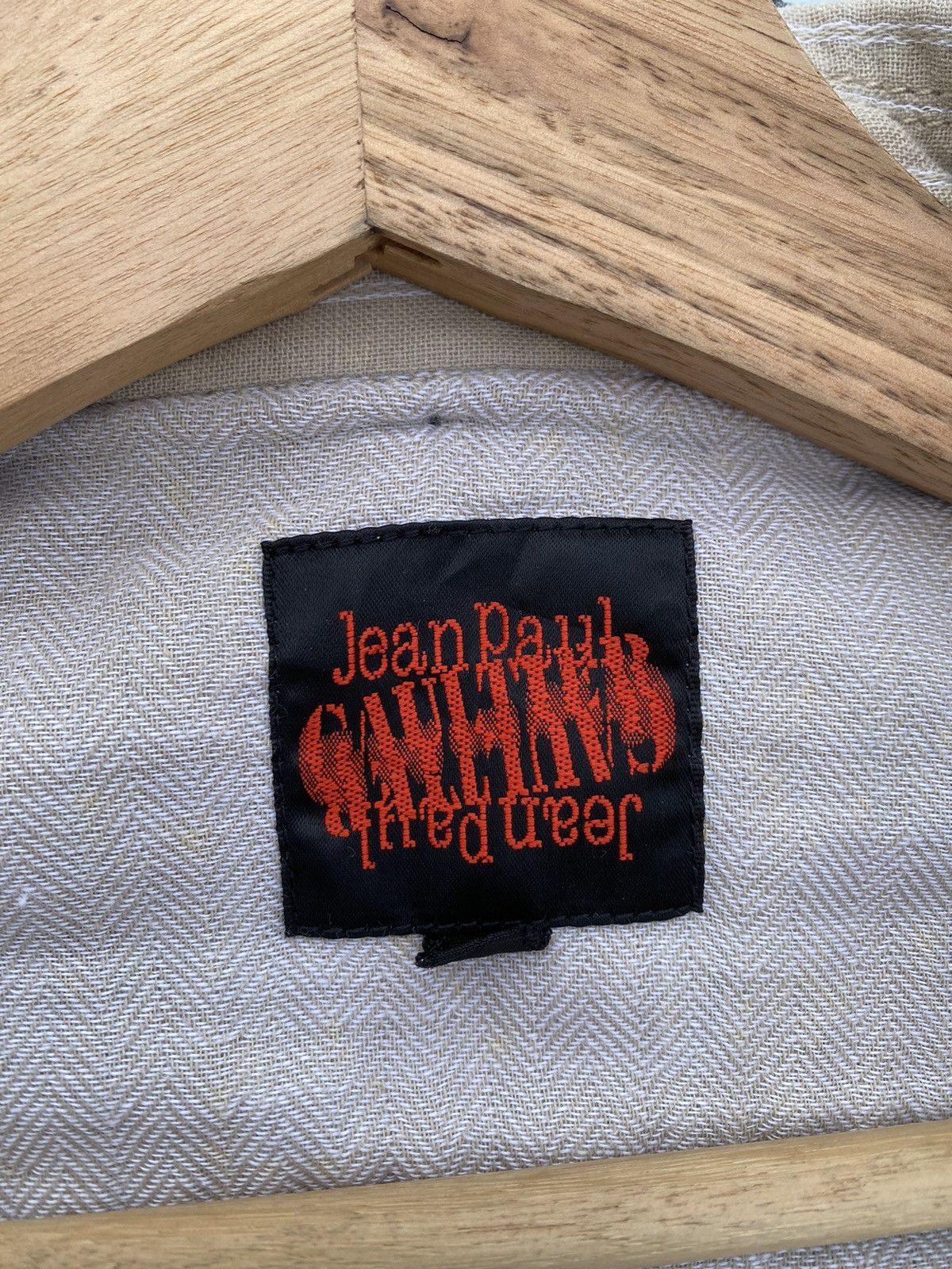 Jean Paul Gaultier Rare Vintage Jean Paul Gaultier JPG Stripes Cotton Jacket Size US M / EU 48-50 / 2 - 17 Thumbnail