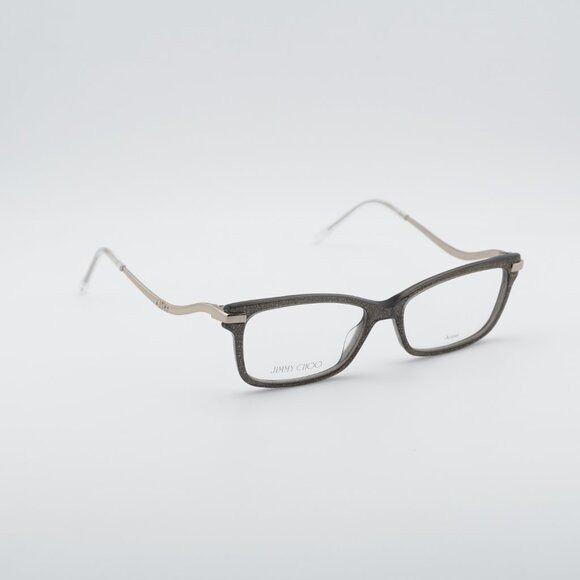 Jimmy Choo Jimmy Choo JC279 0P4G 00 Eyeglasses Grey Glitter/Gold 52mm Size ONE SIZE - 3 Thumbnail