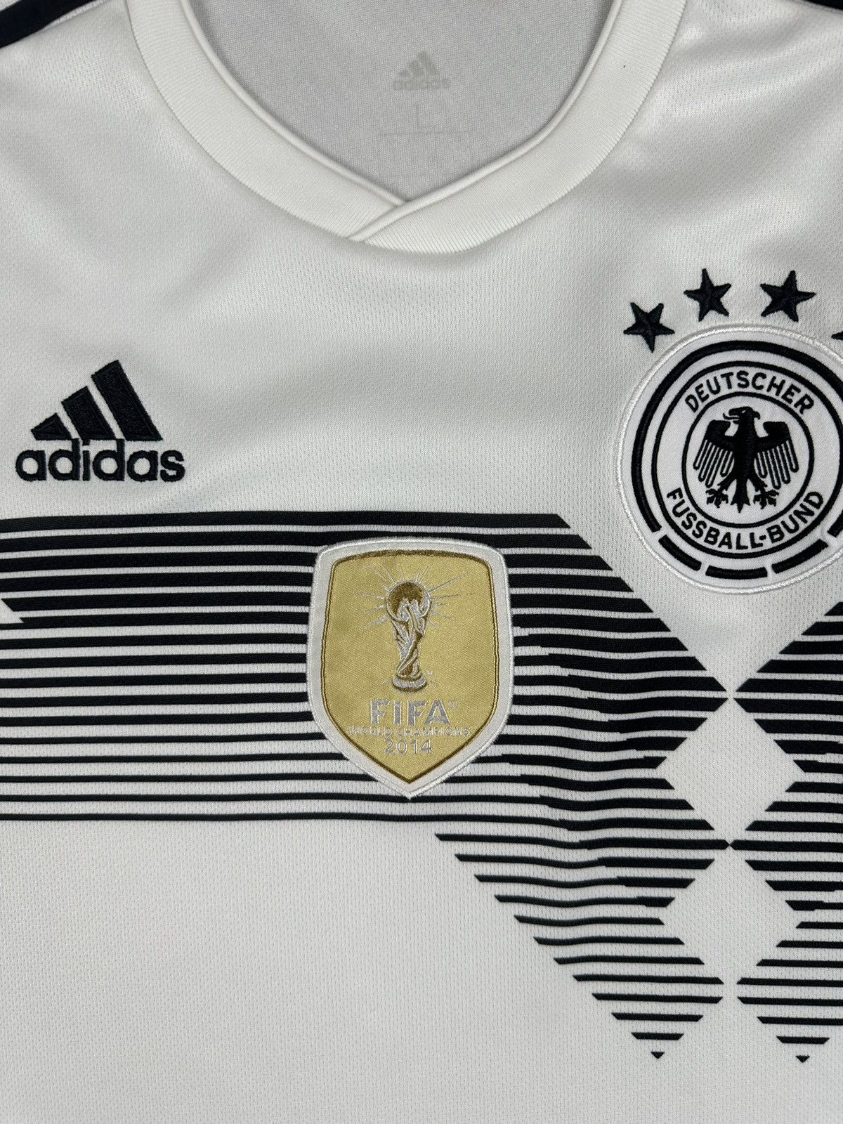 Adidas Adidas Deutscher Fussball Bund 2014 FIFA Champion Jersey Size US L / EU 52-54 / 3 - 3 Thumbnail