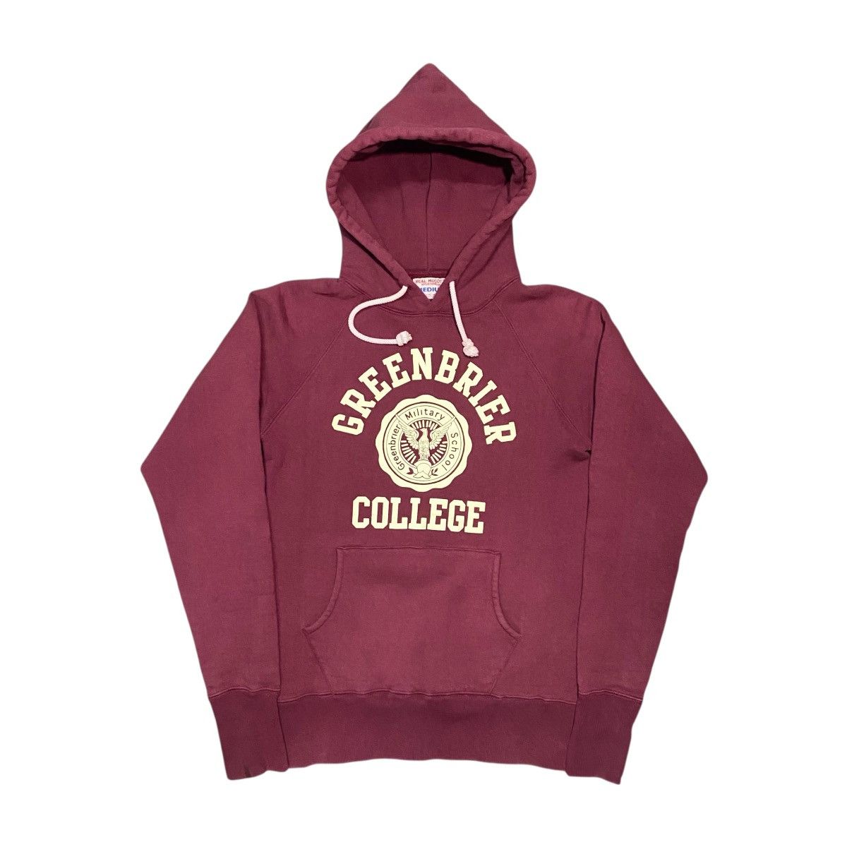The Real McCoy's VINTAGE REAL McCOY’S GREENBRIER COLLEGE HOODIE PULLOVER Size US M / EU 48-50 / 2 - 1 Thumbnail