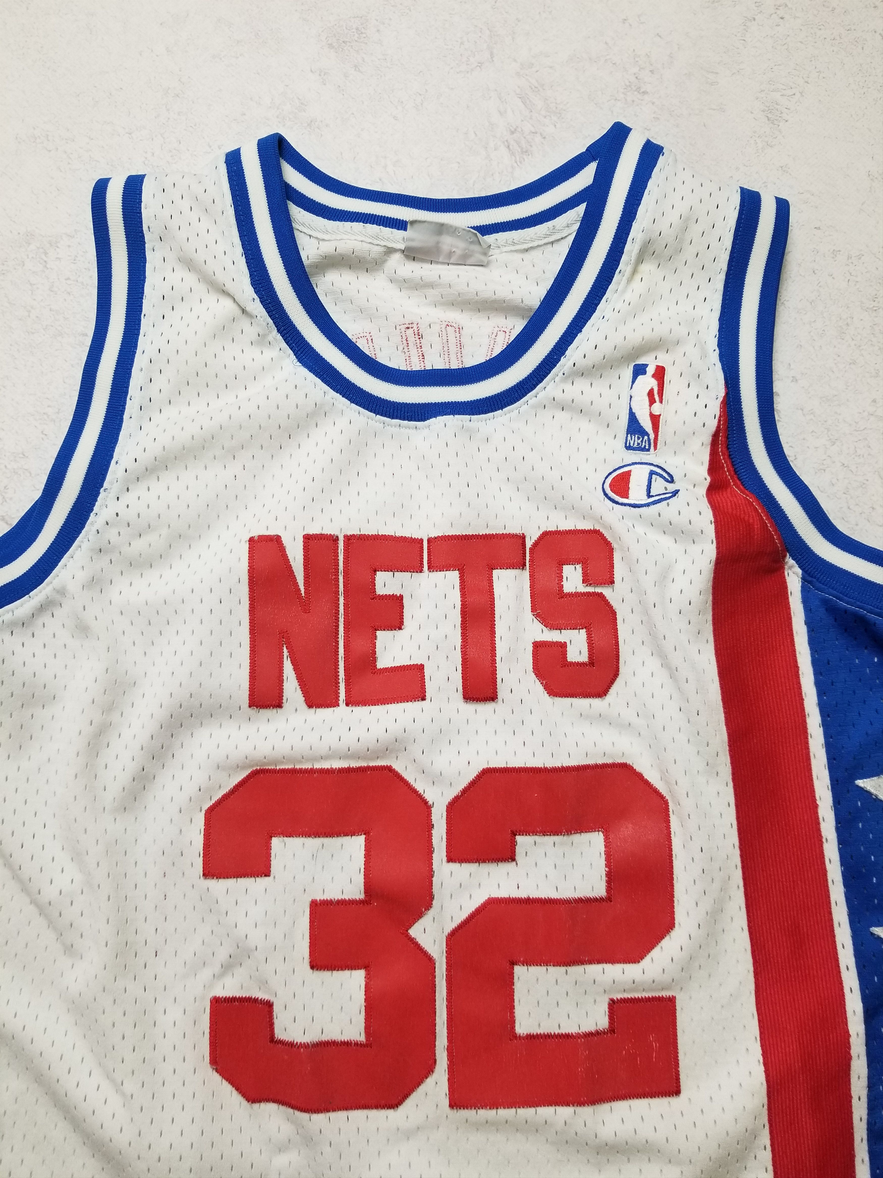 Champion Dr. J Julius Erving New York Nets ABA European Cut Jersey Size US S / EU 44-46 / 1 - 12 Thumbnail
