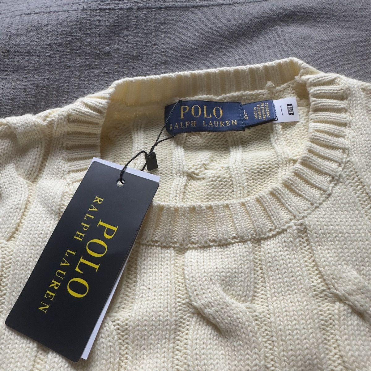 Ralph Lauren Ralph Lauren yellow sweater Size US M / EU 48-50 / 2 - 3 Thumbnail