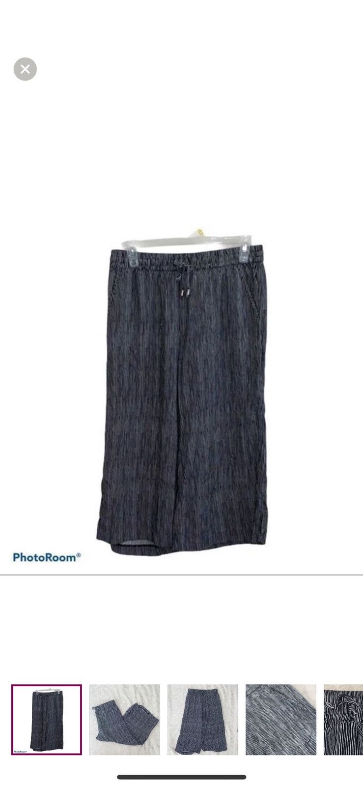 Cynthia Rowley Cynthia rowley medium pinstripe cropped pants Size 30" / US 8 / IT 44 - 1 Thumbnail