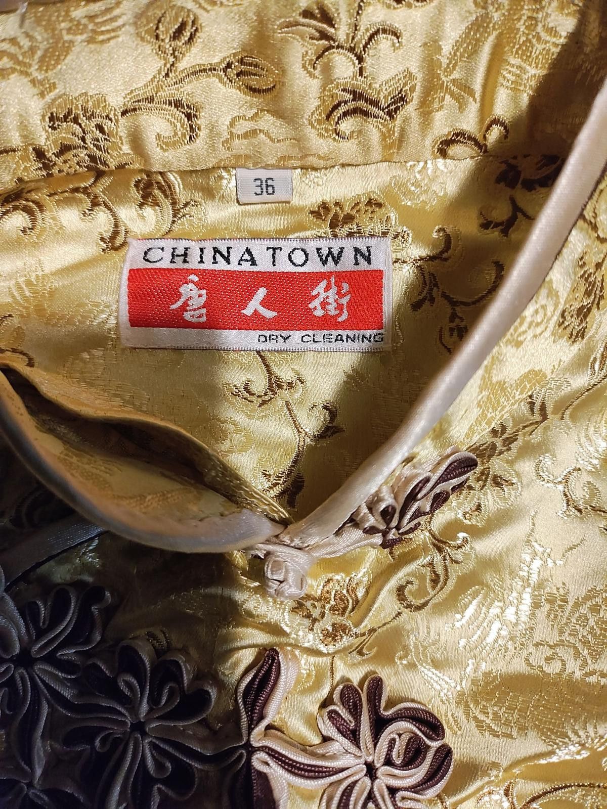 Other Chinatown Elegant Gold Sleeveless Midi Dress Size S / US 4 / IT 40 - 8 Thumbnail