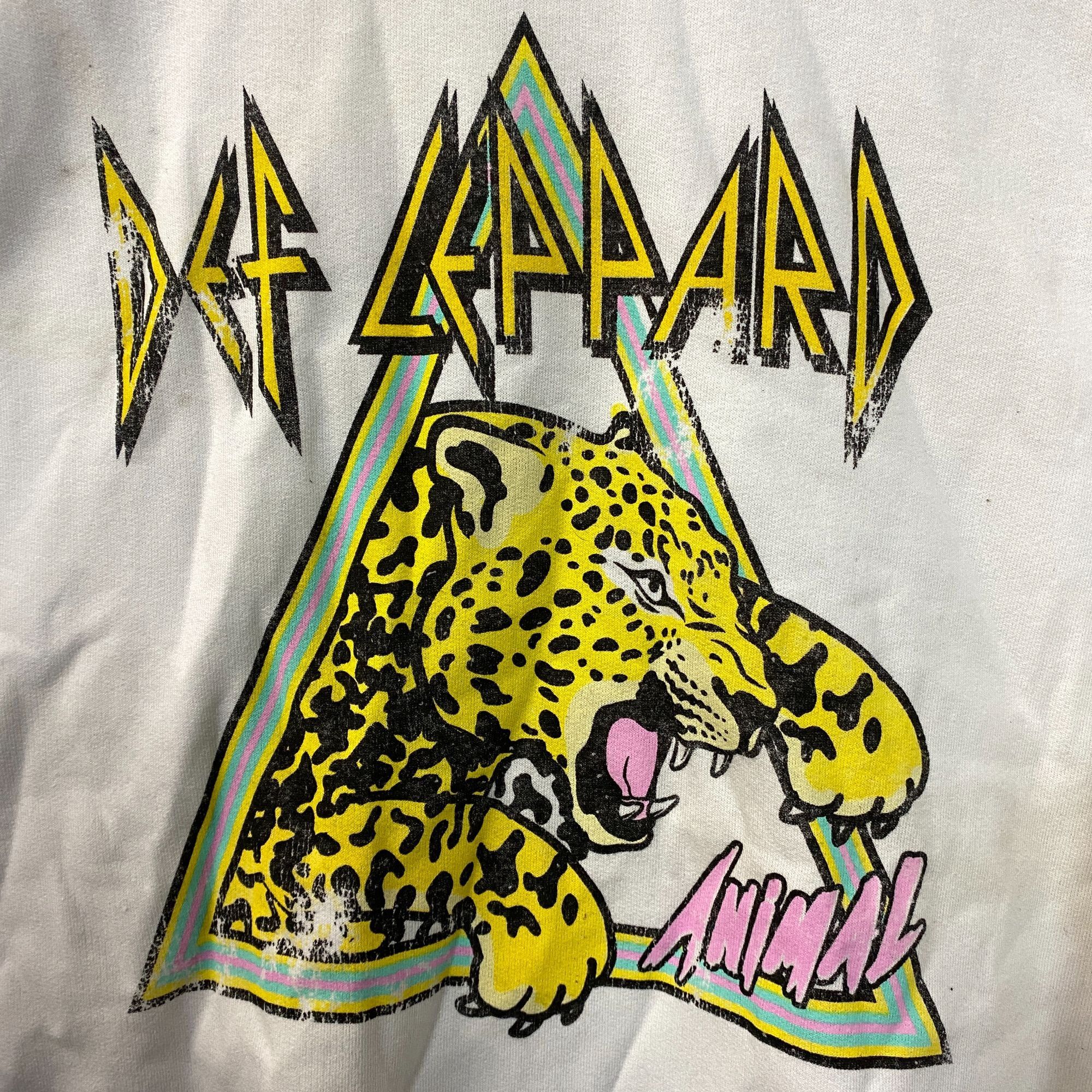 Def Leppard Def Leppard Animal Glam Metal Band Crewneck Sweater size S/M Size US M / EU 48-50 / 2 - 2 Thumbnail
