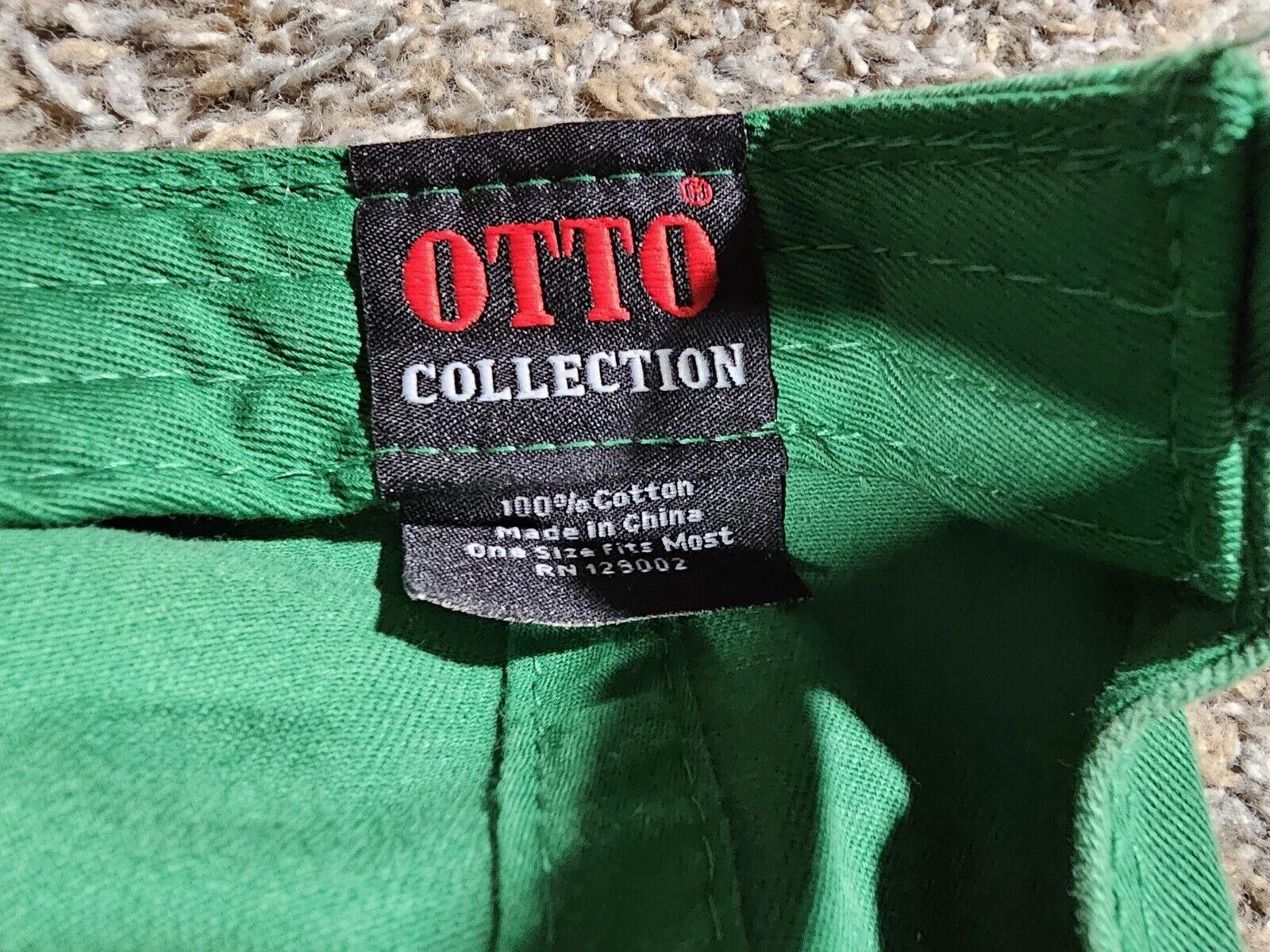 Designer TCU Green Clover OTTO COLLECTION St Patricks Day Strap Hat Size ONE SIZE - 9 Thumbnail