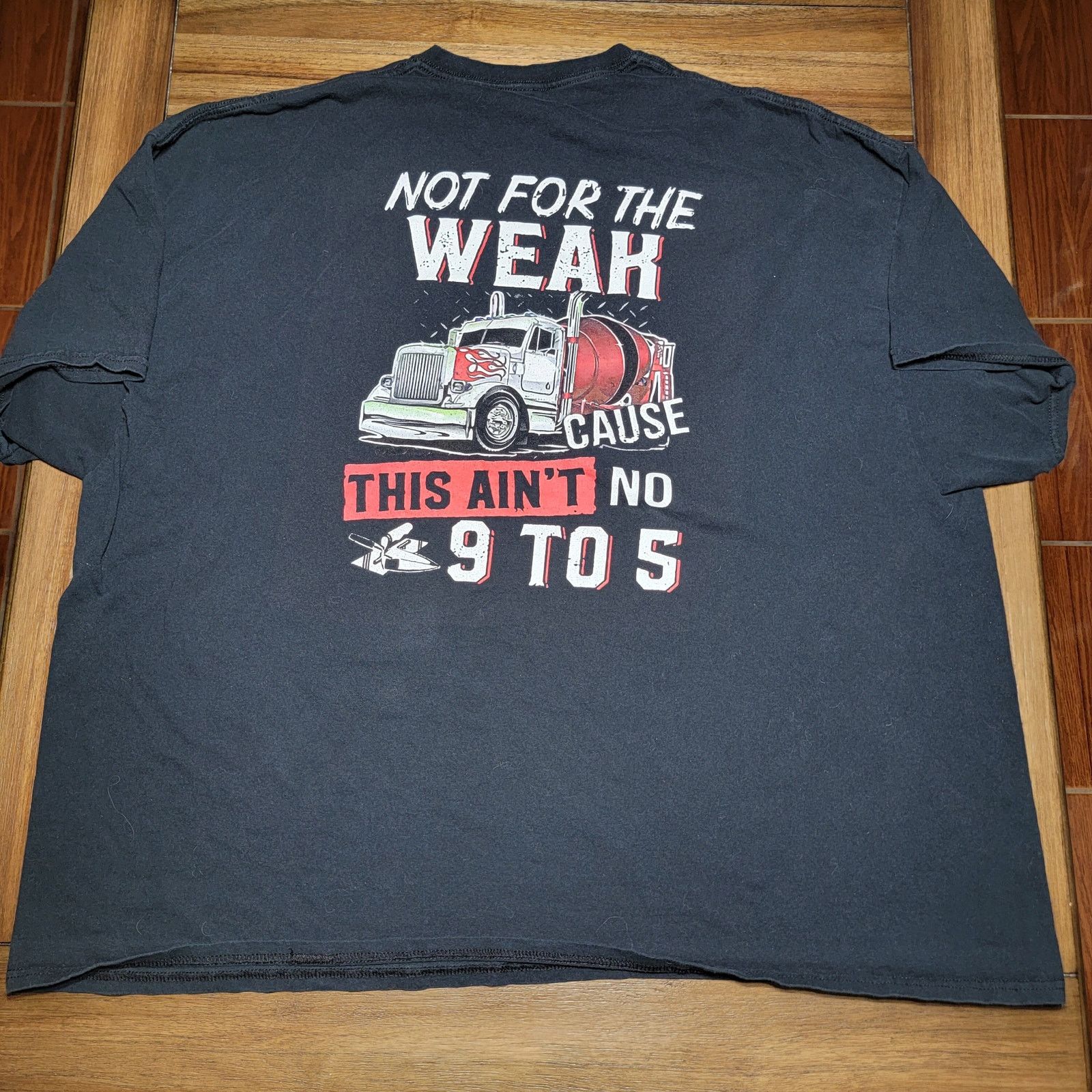 Other Trucker Black Unisex Tee "Not For The Weak..." - Size 4XL Size 4XL / US 24-26 - 1 Thumbnail