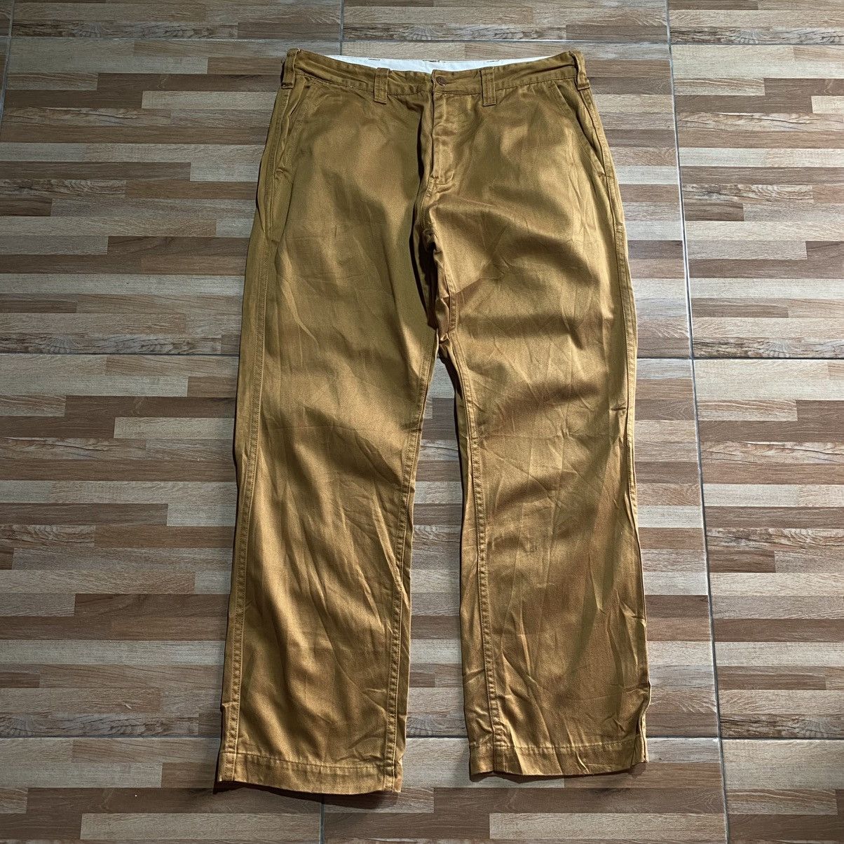 Japanese Brand Houston Japan Trousers Cotton Long Pants Size US 34 / EU 50 - 1 Thumbnail