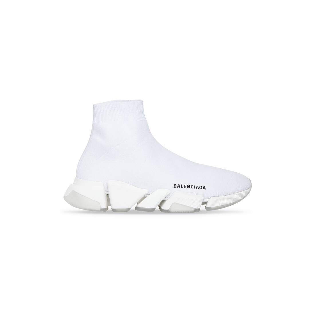 o1la1rc1a0624 Speed 2.0 Clear Sole Sneaker in White