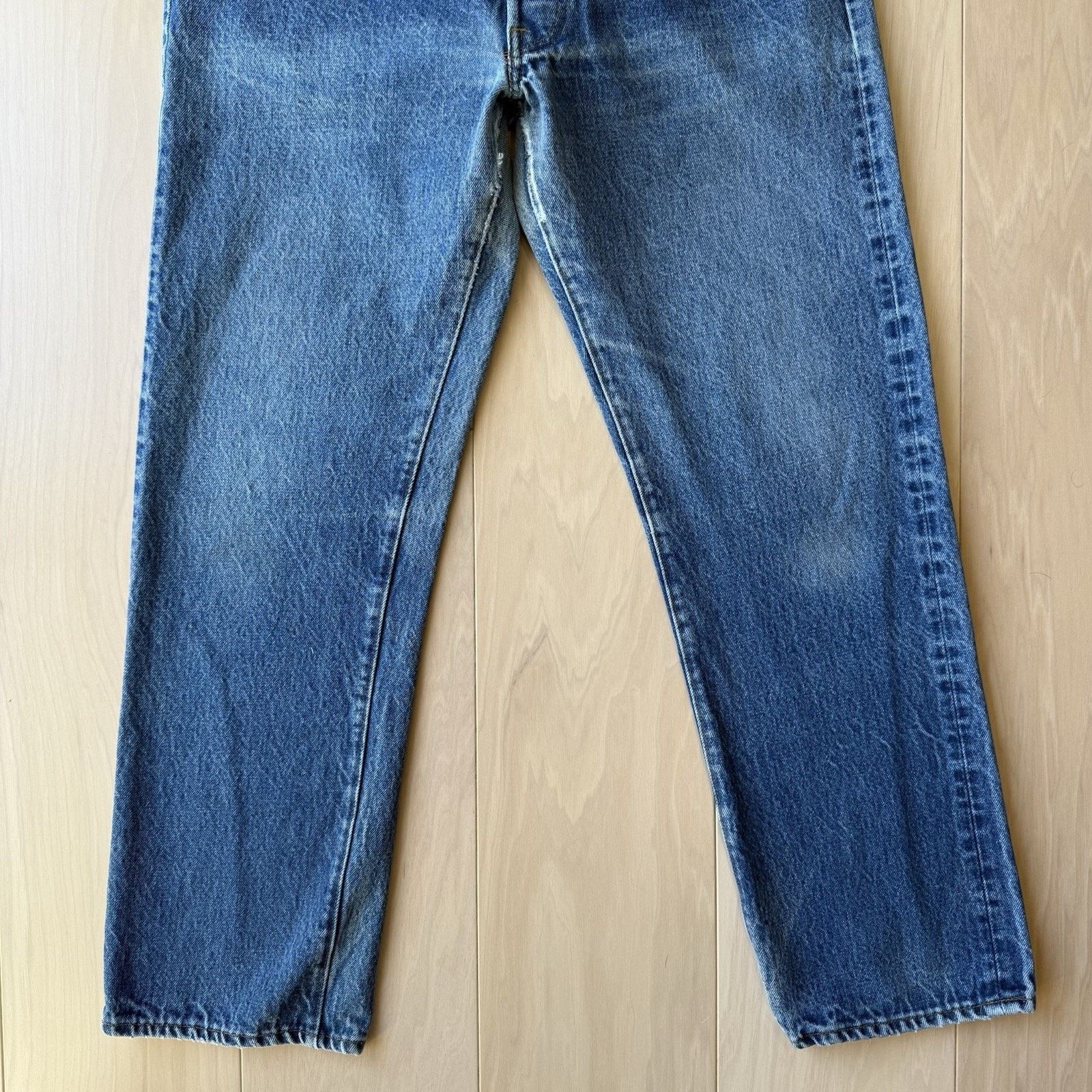 Levi's × Vintage Vintage Levis 501 Jeans 32 Blue 80s Dark Wash Made in USA Size US 32 / EU 48 - 4 Thumbnail