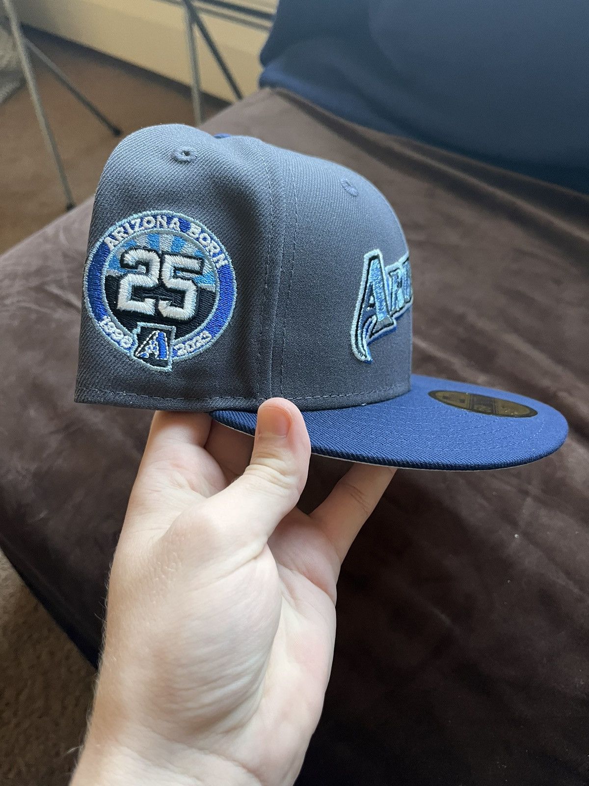 New Era sz 7 3/8 - Hat Club ‘Horror Pack’ AZ Diamondbacks Script Size ONE SIZE - 2 Thumbnail