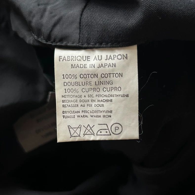 Yohji Yamamoto Yohji Yamamoto Yohji Yamamoto Black Blazer with Letter Pat Size US M / EU 48-50 / 2 - 7 Thumbnail