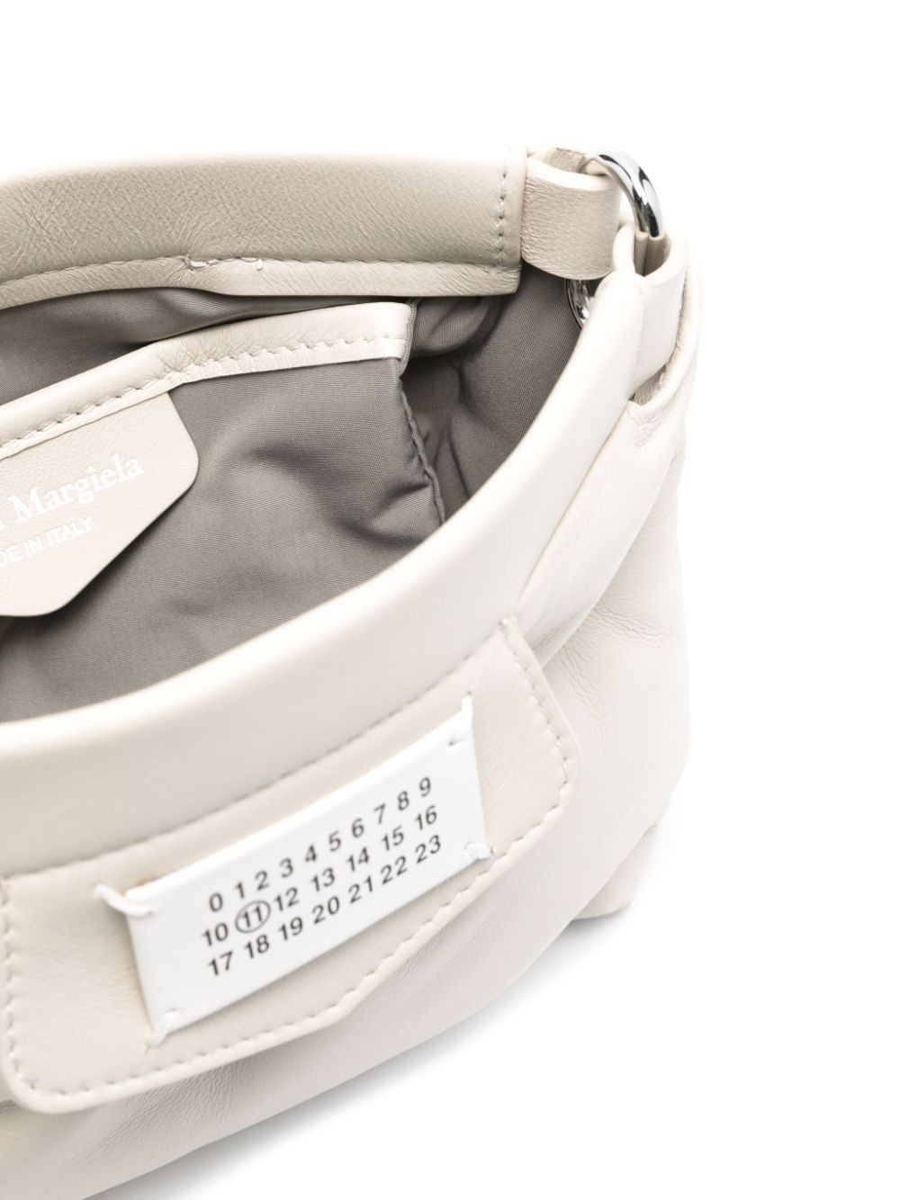Maison Margiela o1s22i1n1124 Size: OS / Small Snatched Handbag in Neutro Size ONE SIZE - 5 Thumbnail
