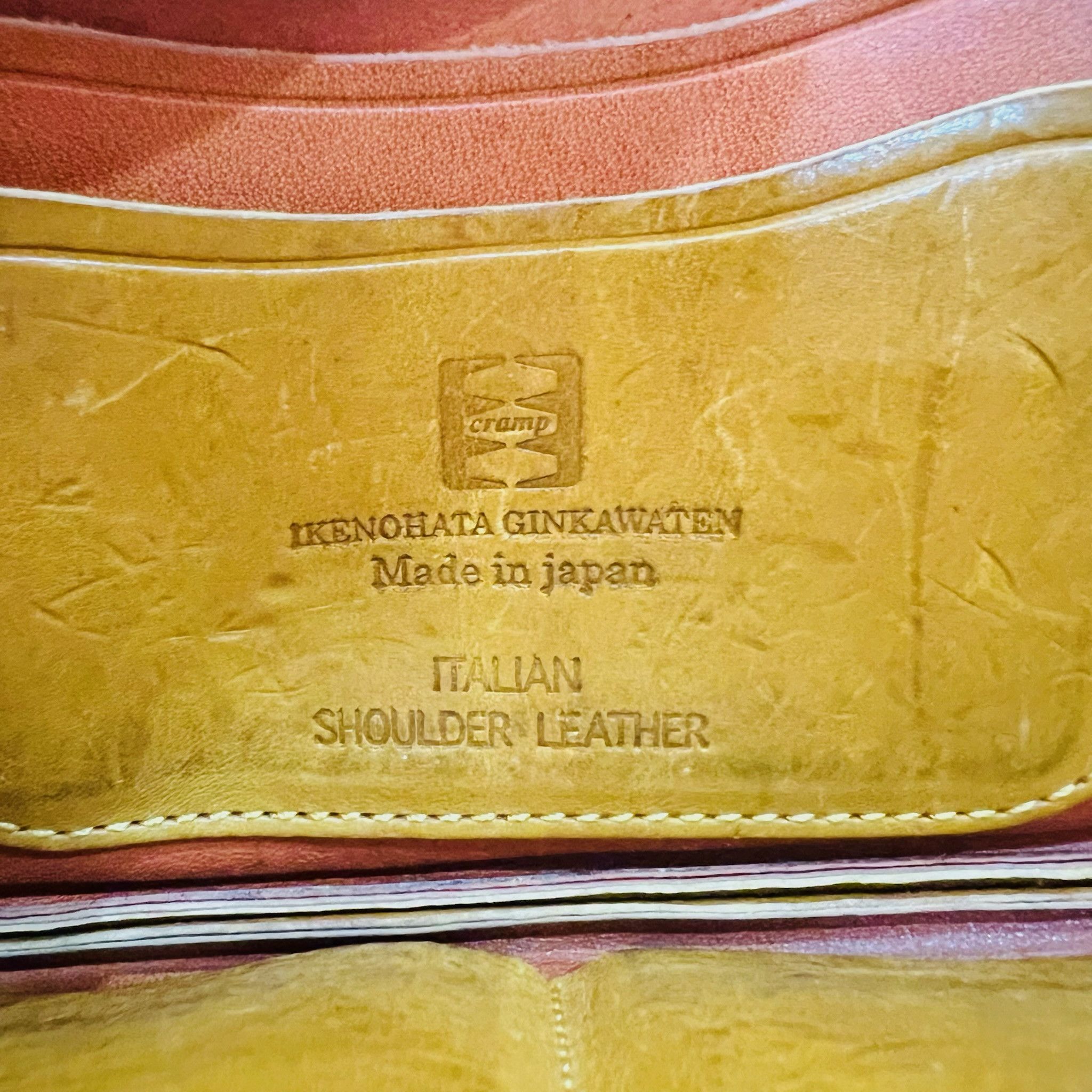 Other Vintage Ikenohata Ginkawaten Long Zip Italian Leather Wallet Size ONE SIZE - 7 Thumbnail