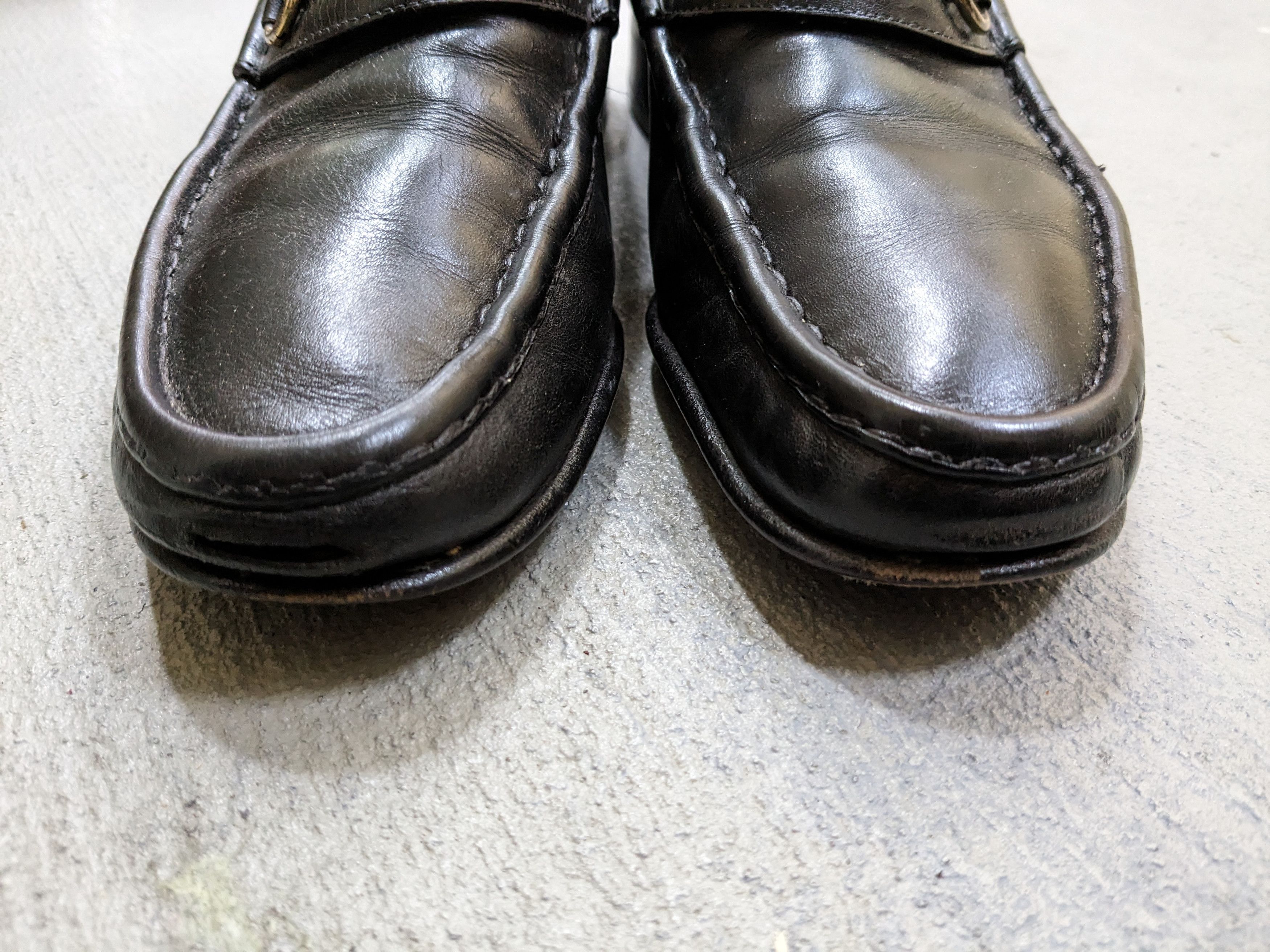 Gucci Gucci Horsebit Loafers Black Size 8 Leather Buckle Slip On Size US 8 / EU 41 - 2 Thumbnail
