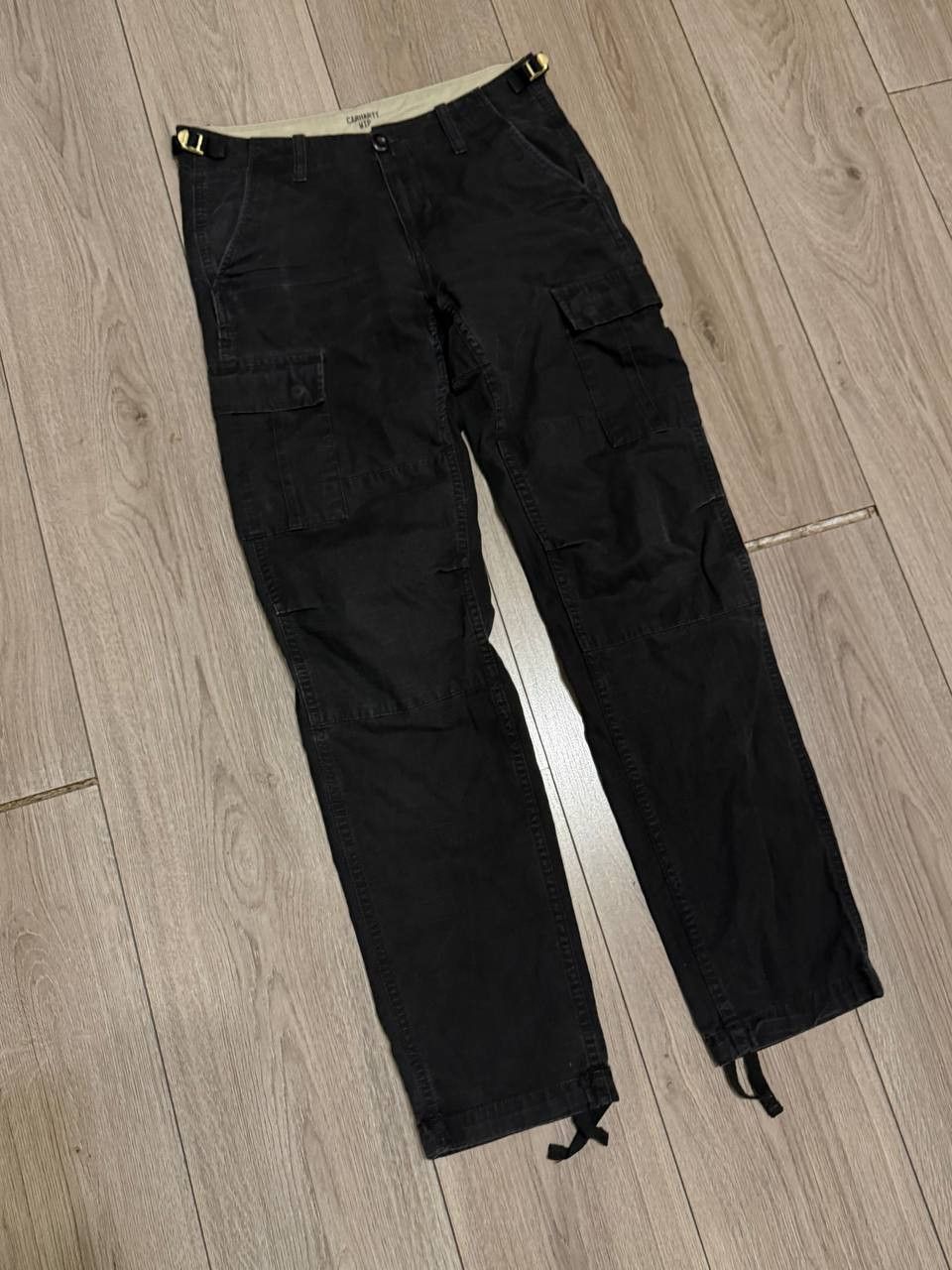 Carhartt Wip Carhartt WIP - Aviation Pant W27 X L32 Black Cargo Trousers Size US 27 - 2 Thumbnail