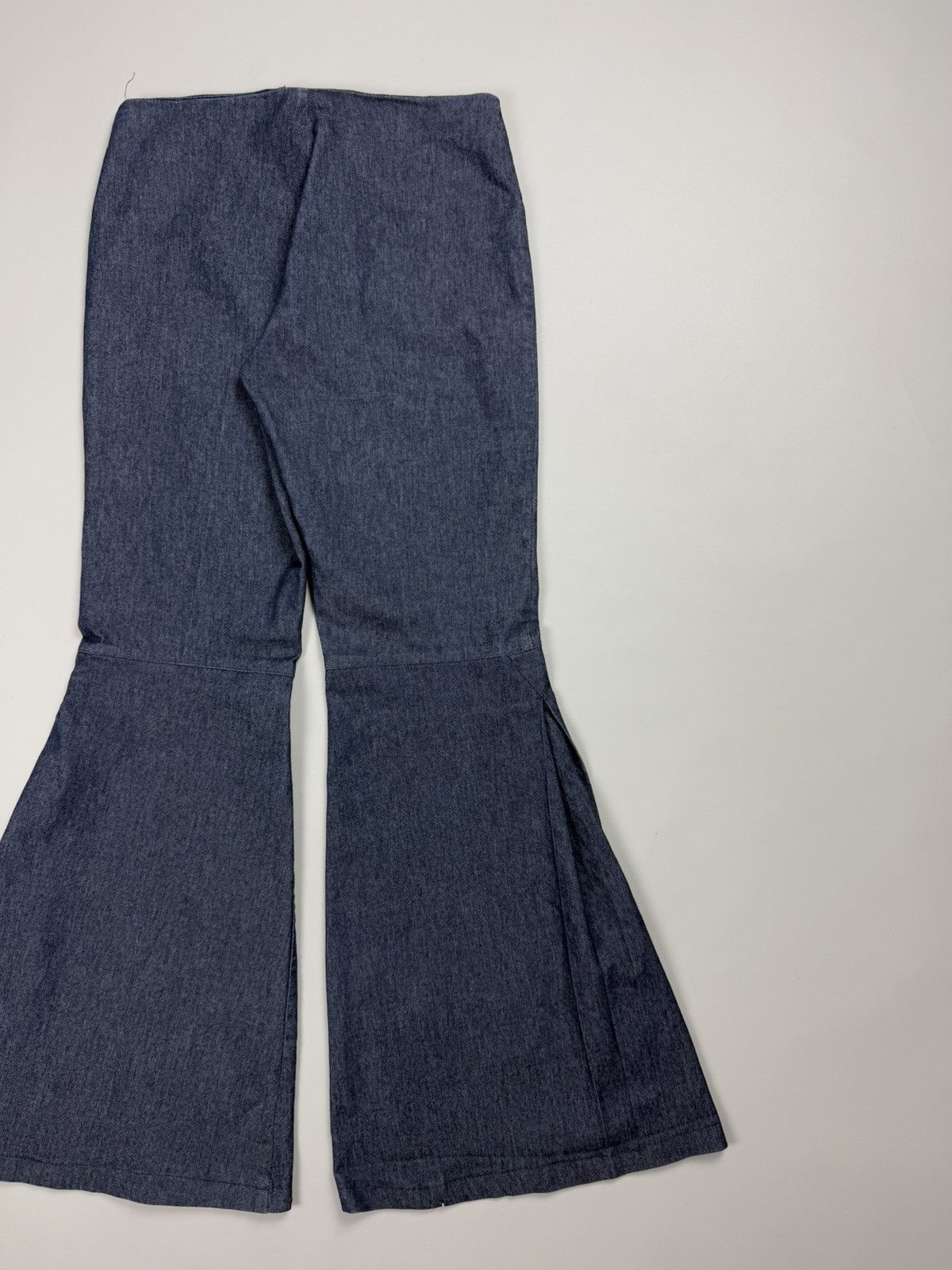 Japanese Brand Orimono Ladies Japanese Flared Low Rise Y2K Jeans Pants Size 32" / US 10 / IT 46 - 17 Thumbnail