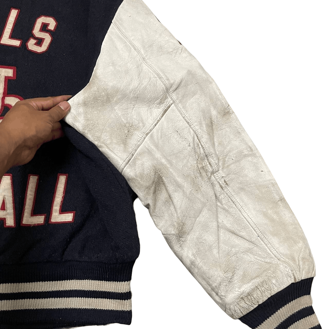 Empyre Vintage 80s 90s Empire Sporting Goods Wool Leather Varsity Size US XXL / EU 58 / 5 - 8 Thumbnail