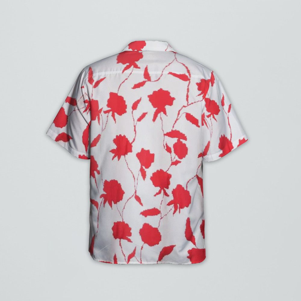 Designer La Chemise Maille Rose-Jacquard Short-Sleeve Shirt Size US L / EU 52-54 / 3 - 4 Thumbnail