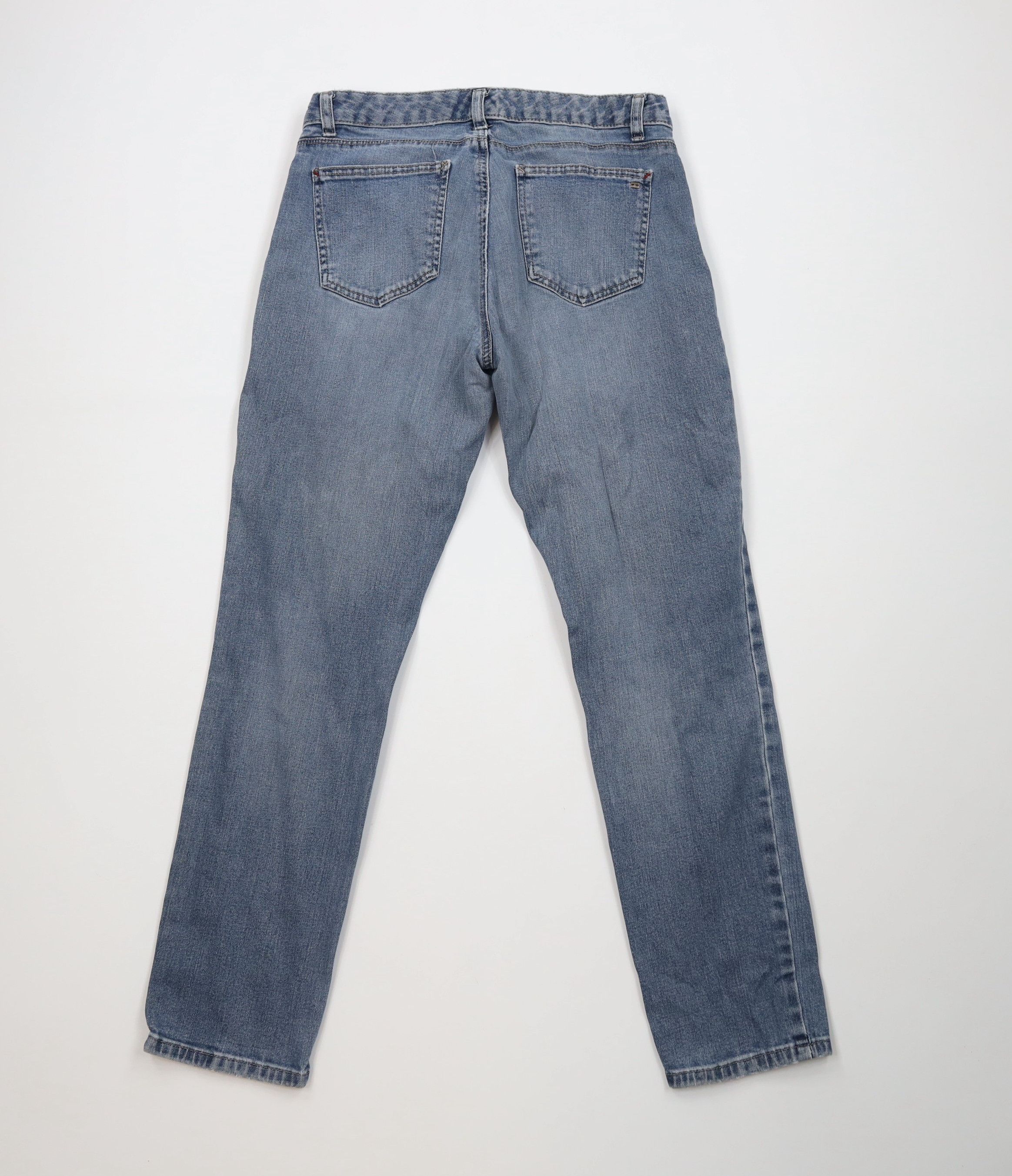 Tommy Hilfiger Vintage Y2K Tommy Hilfiger Curvy Skinny Leg Jeans Blue Size 28" / US 6 / IT 42 - 12 Thumbnail