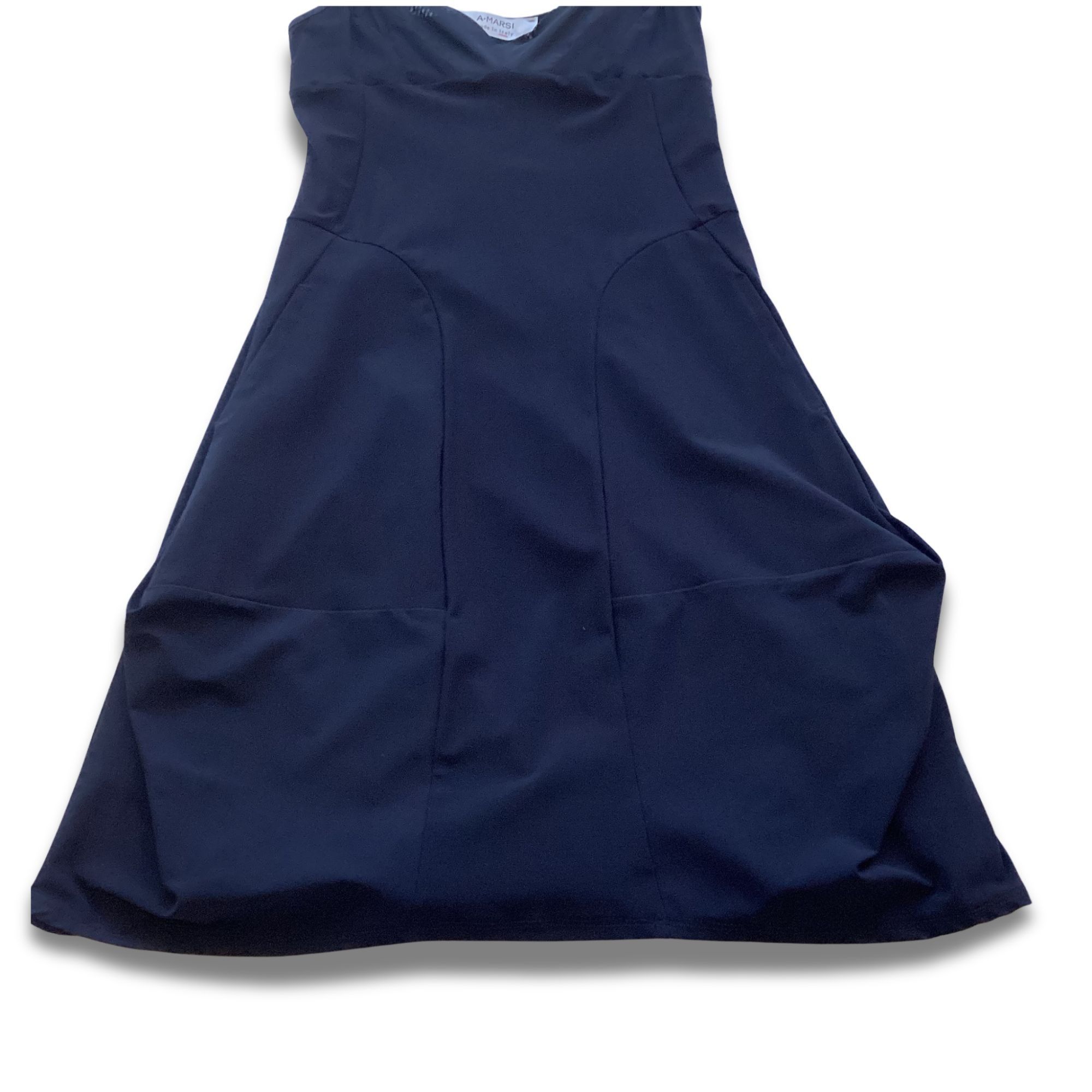 Other A.MARSI Black Cami Strap Dress Elegant Midi Fit Versatile De Size M / US 6-8 / IT 42-44 - 5 Thumbnail