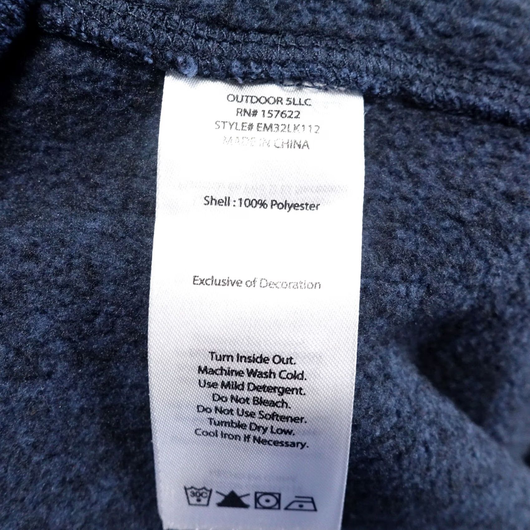 Eddie Bauer EDDIE BAUER SWEATER FLEECE 1/4 ZIP PULLOVER MOCK NECK BLUE 100% POLYESTER SZ XL Size US XL / EU 56 / 4 - 7 Thumbnail