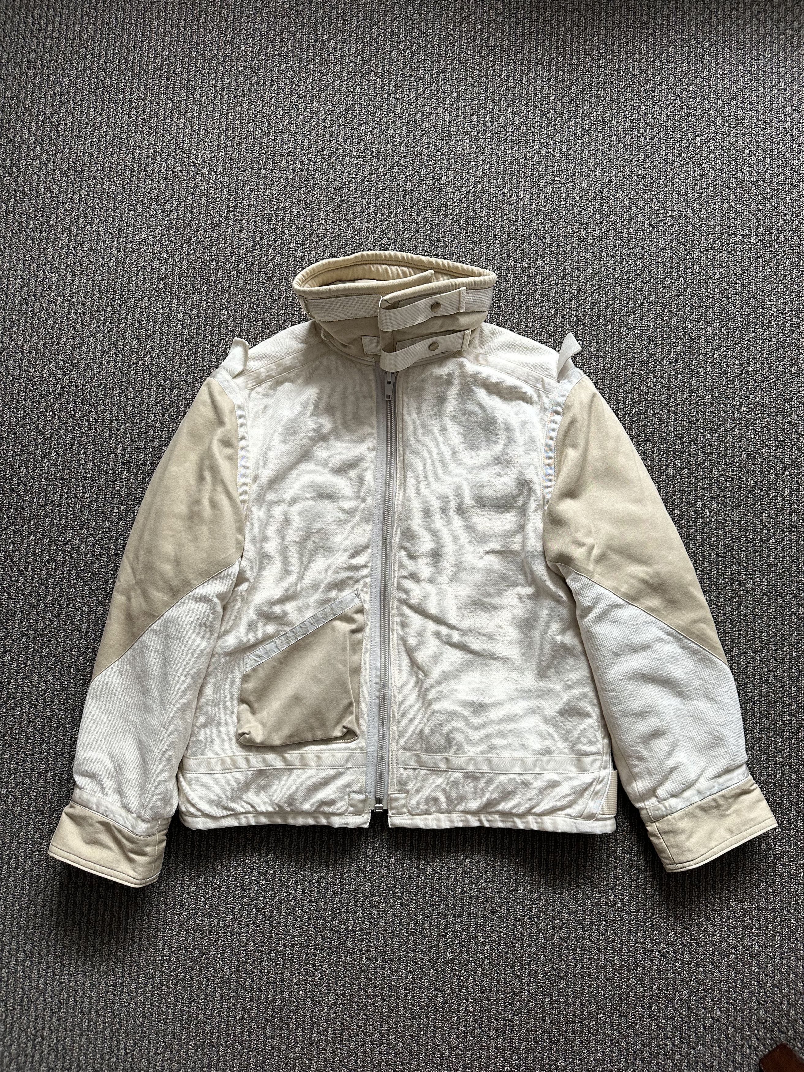 image of General Research Aw01 Jacket in White, Men's (Size Medium)