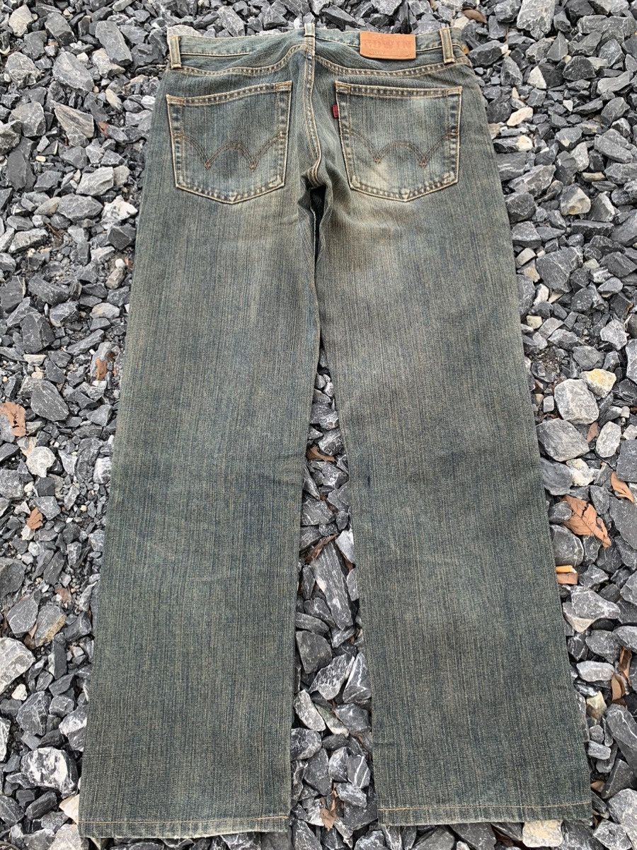 Edwin VINTAGE EDWIN 503ZZ RUSTY MUDWASH JAPANESE DISTRESSED DENIM Size US 30 / EU 46 - 4 Thumbnail