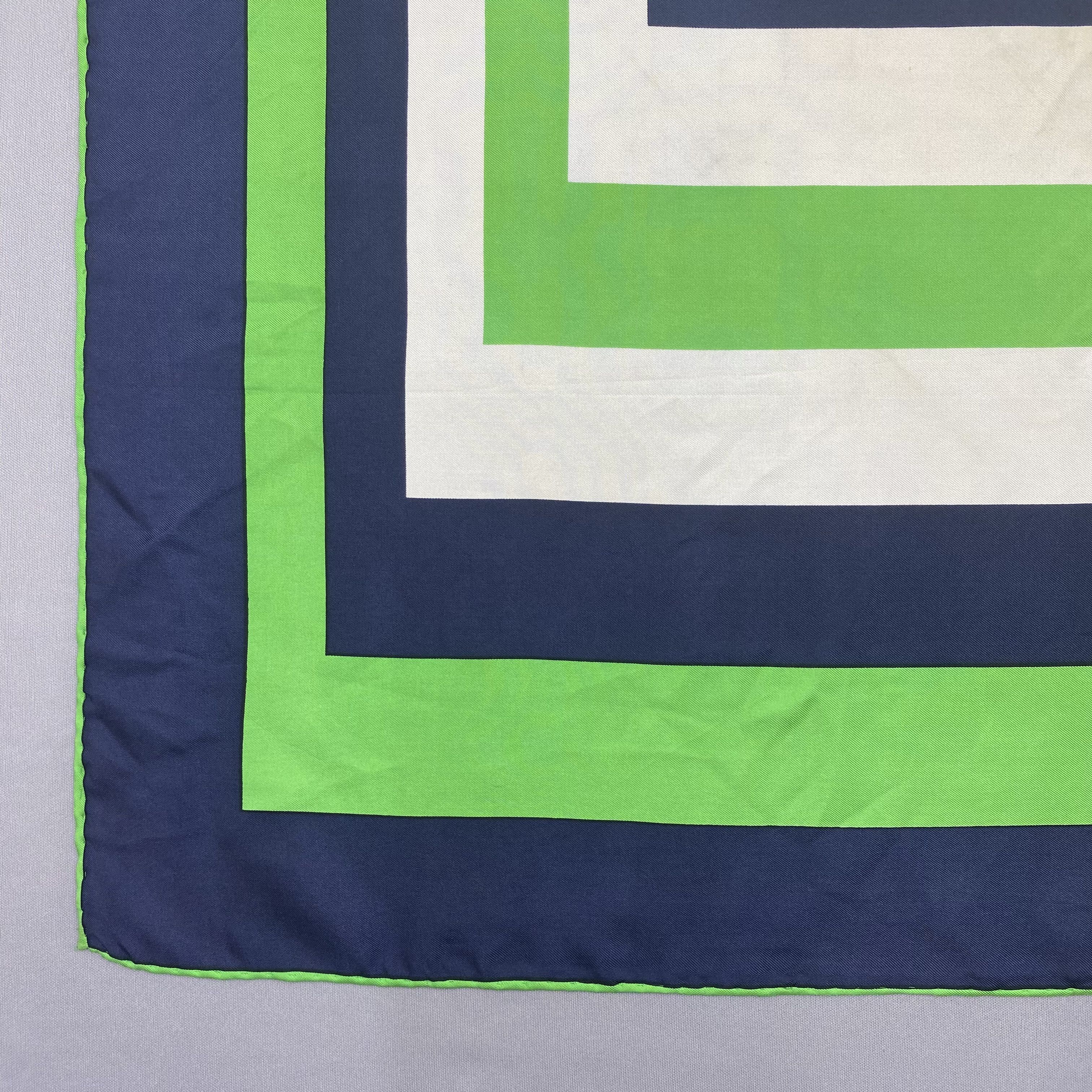 Japanese Brand Vintage Sorelle Fontana SILK Scarf Twill Stole Wraps Scarves Size ONE SIZE - 8 Thumbnail