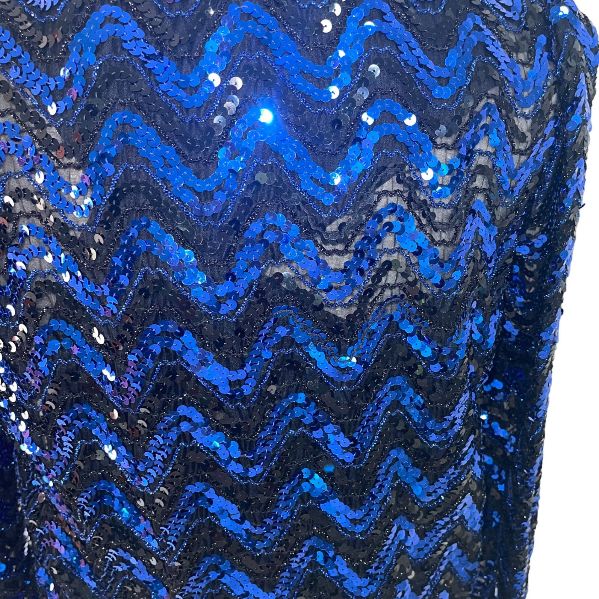 Vintage Three Flaggs Vintage Womens Top Size Medium Blue Size M / US 6-8 / IT 42-44 - 3 Thumbnail