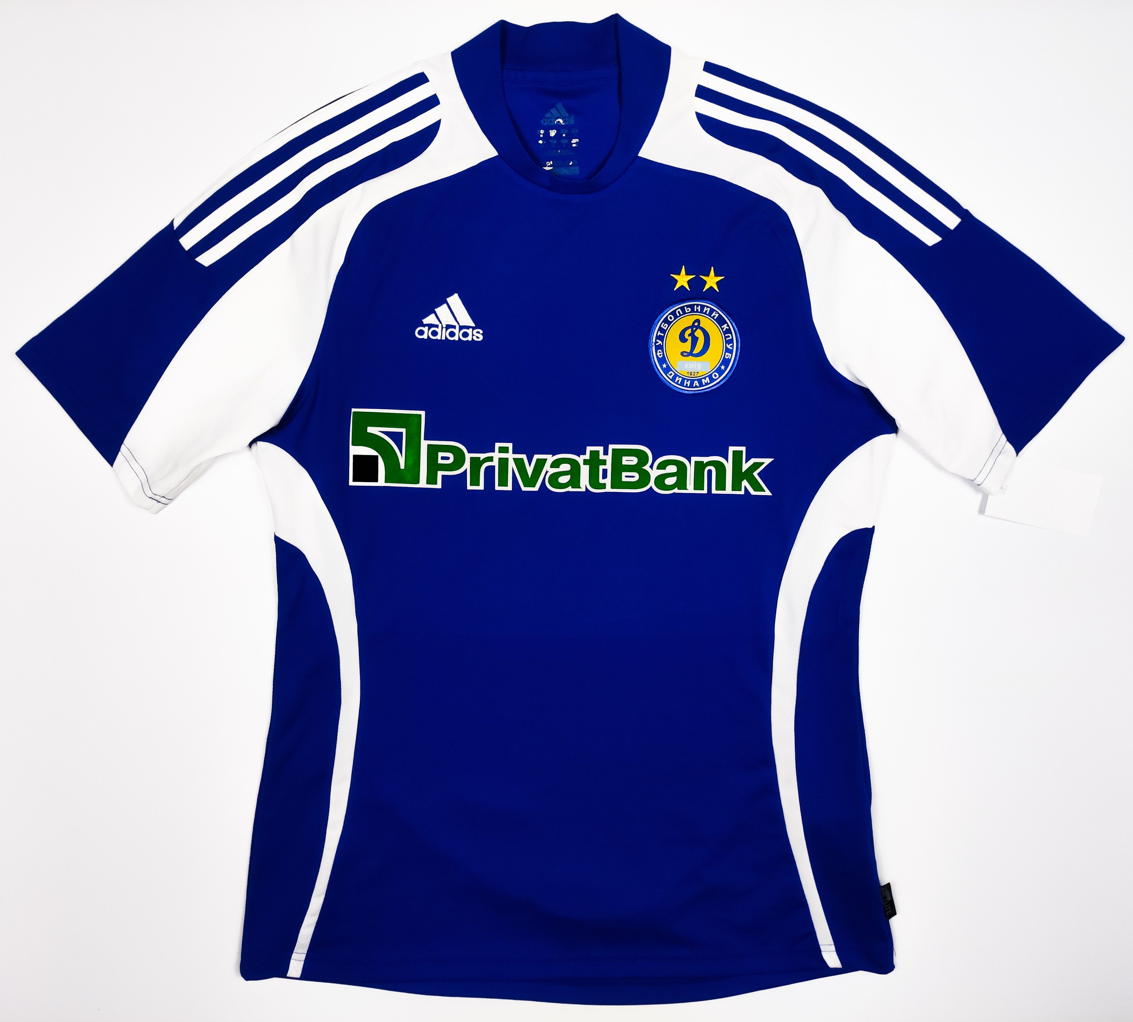 Adidas Dynamo Kyiv 2009 2010 Adidas Home Shirt Ukraine Vintage Size US M / EU 48-50 / 2 - 1 Thumbnail