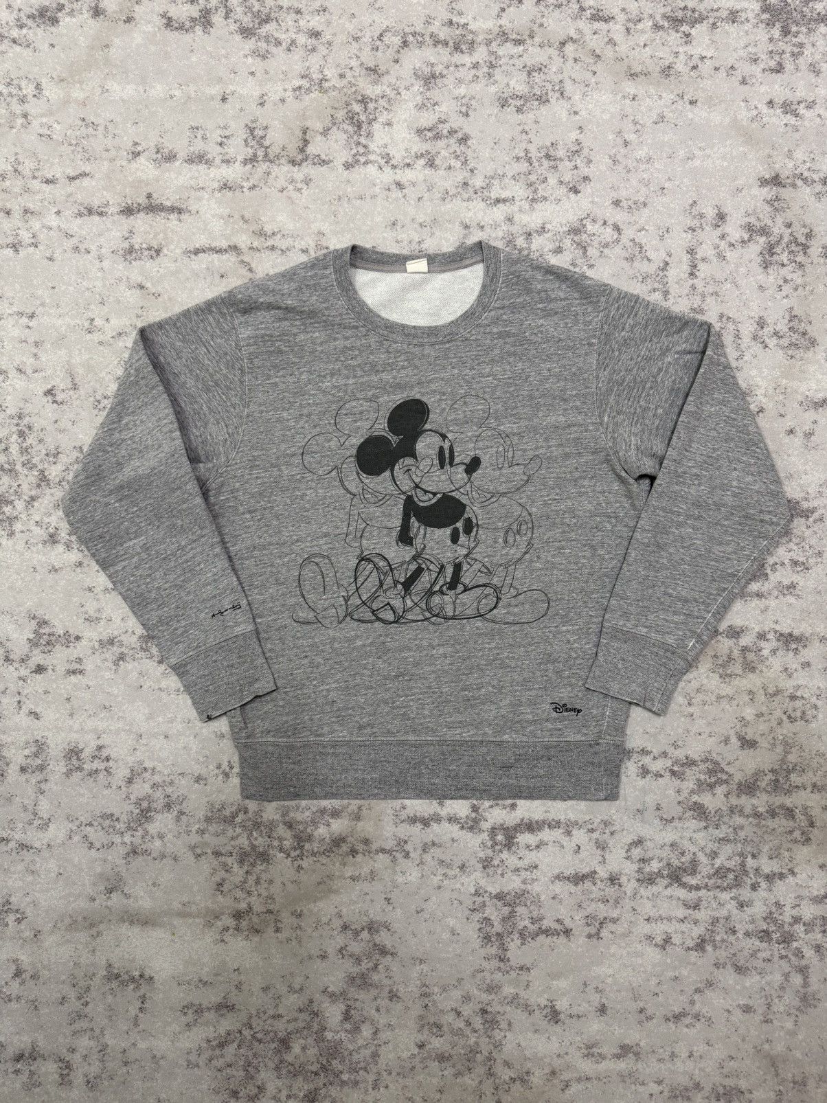 Andy Warhol × Uniqlo Disney X Andy Warhol Mickey Mouse Uniqlo Sweatshirt Size US M / EU 48-50 / 2 - 3 Thumbnail