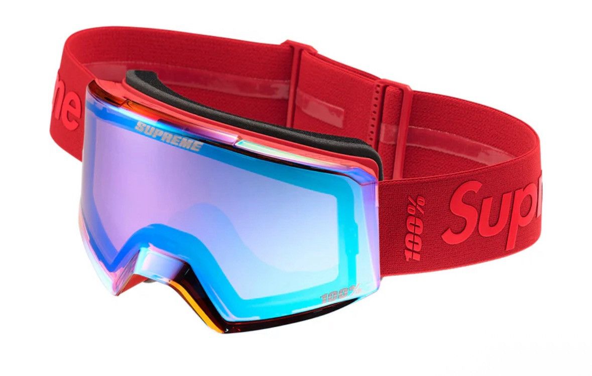 Supreme Supreme x 100% snowboarding goggles Size ONE SIZE - 1 Thumbnail