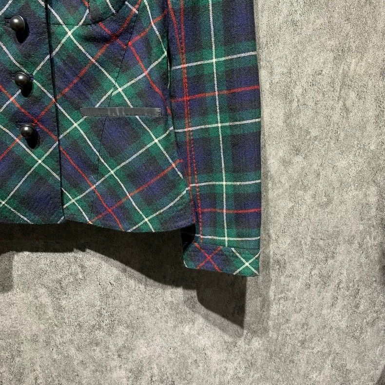 Louis Vuitton Louis Vuitton Rare Teal Plaid Fully Lined Jacket 2501-Nexta Size XS / US 0-2 / IT 36-38 - 8 Thumbnail