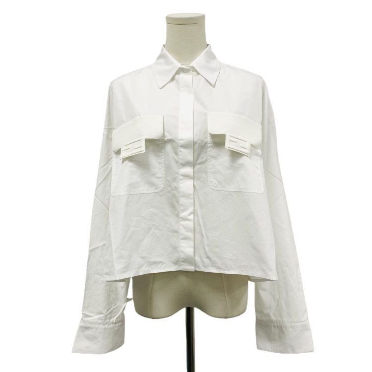 Fendi Fendi Logo Pocket Button Up Shirt Size IT 42 Size M / US 6-8 / IT 42-44 - 1 Thumbnail