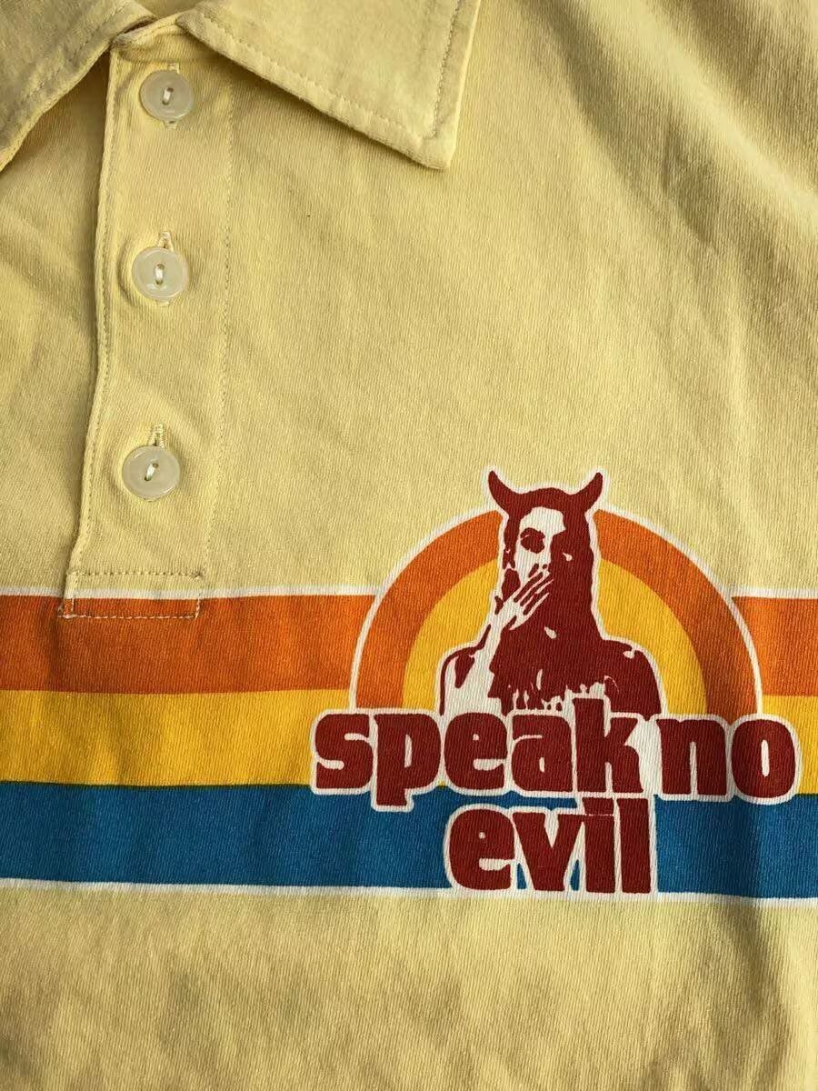 Hysteric Glamour Speak No Evil Devil Striped Polo Shirt Size US L / EU 52-54 / 3 - 3 Thumbnail