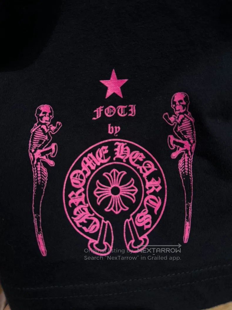Chrome Hearts CHROME HEARTS Size M Foti Planet Limited Pink Skull Short S Size US M / EU 48-50 / 2 - 4 Thumbnail